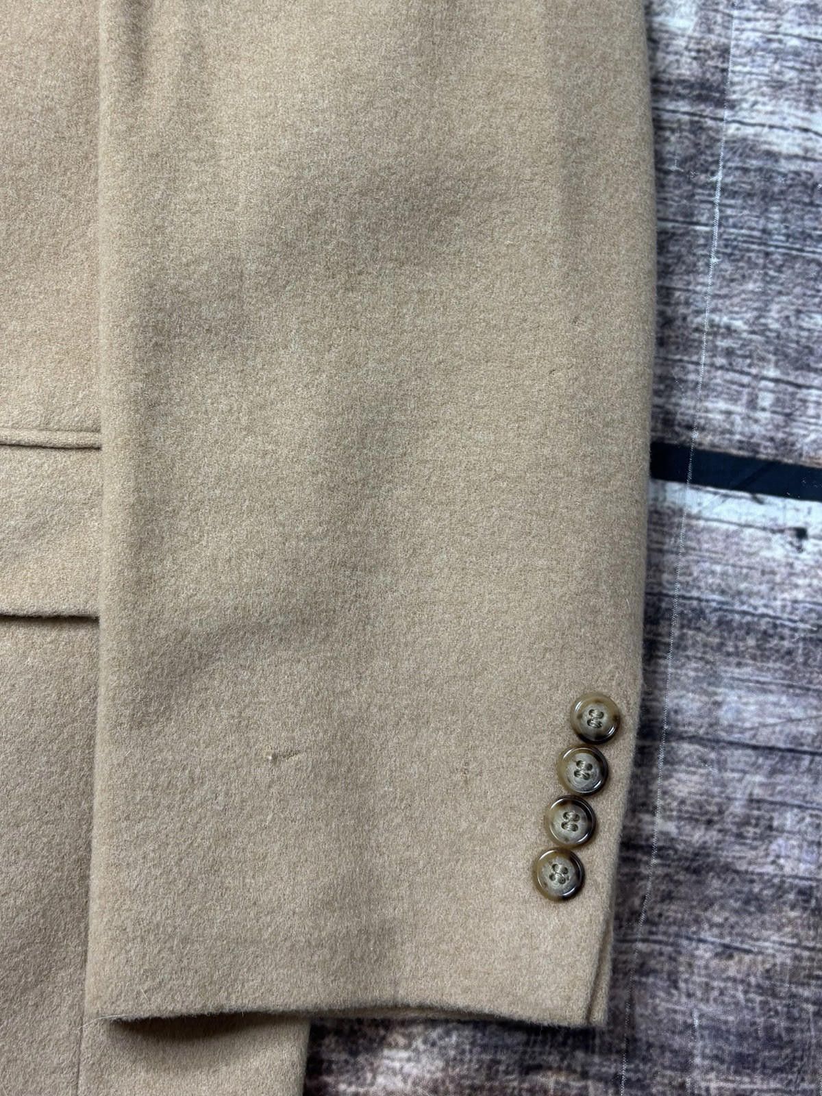 Joseph & Lyman Joseph & Lyman for Bloomingdales Blazer Jacket 44 Camel Hair Size 44R - 8 Thumbnail