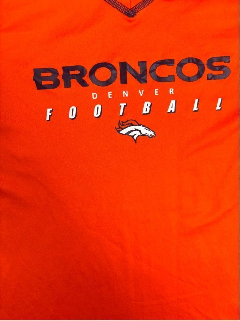 Majestic Women's Majestic Broncos T-Shirt XL Orange Size XL / US 12-14 / IT 48-50 - 5 Thumbnail