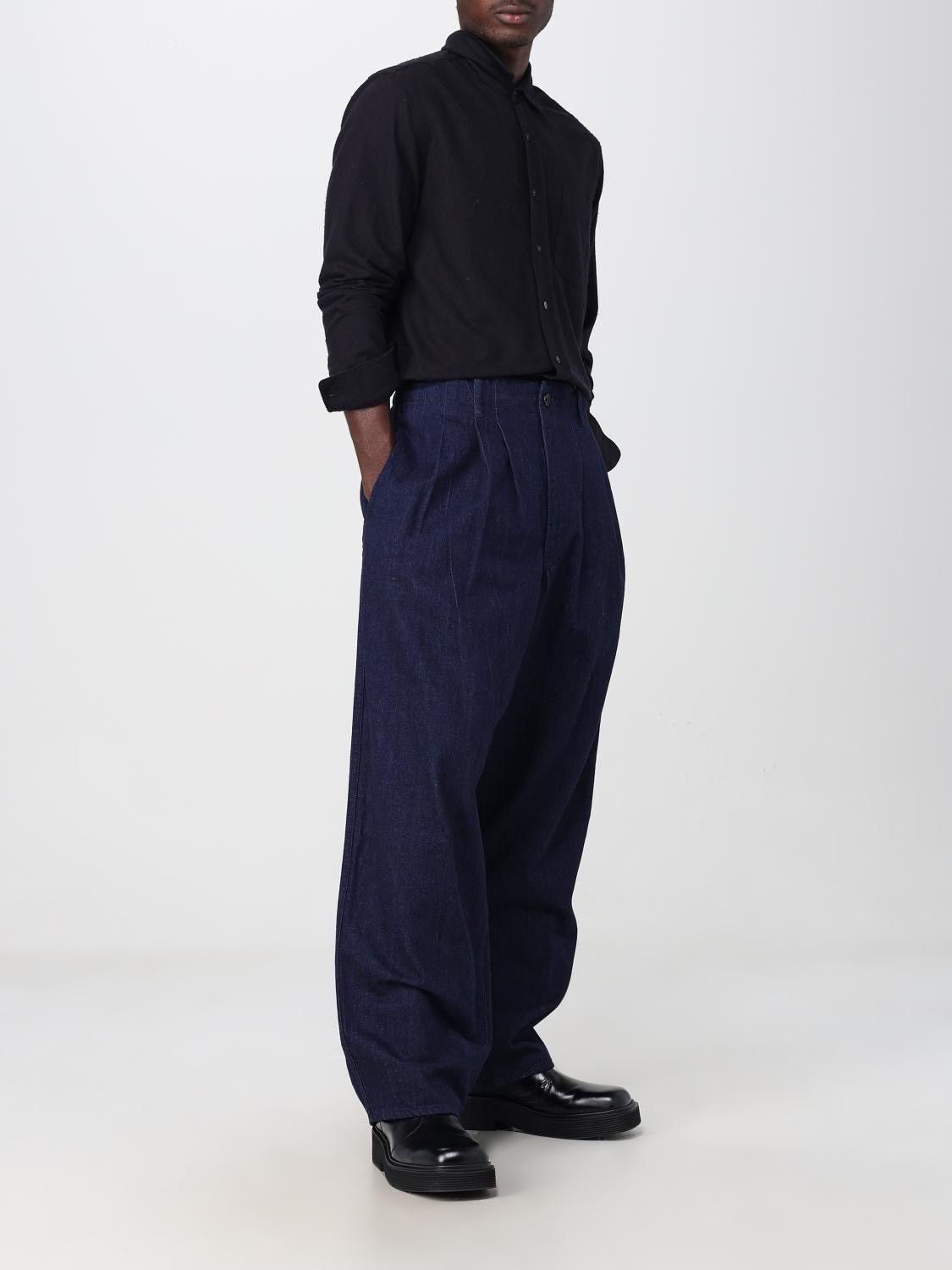 Yohji Yamamoto Yohji Yamamoto Pour Homme Wide Leg Denim Pants Size US 34 / EU 50 - 3 Thumbnail