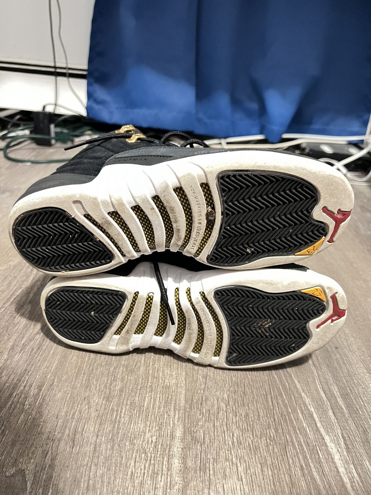 Jordan Brand Air Jordan 12 Retro GS Reverse Taxi Size US 5 / EU 37 - 5 Thumbnail