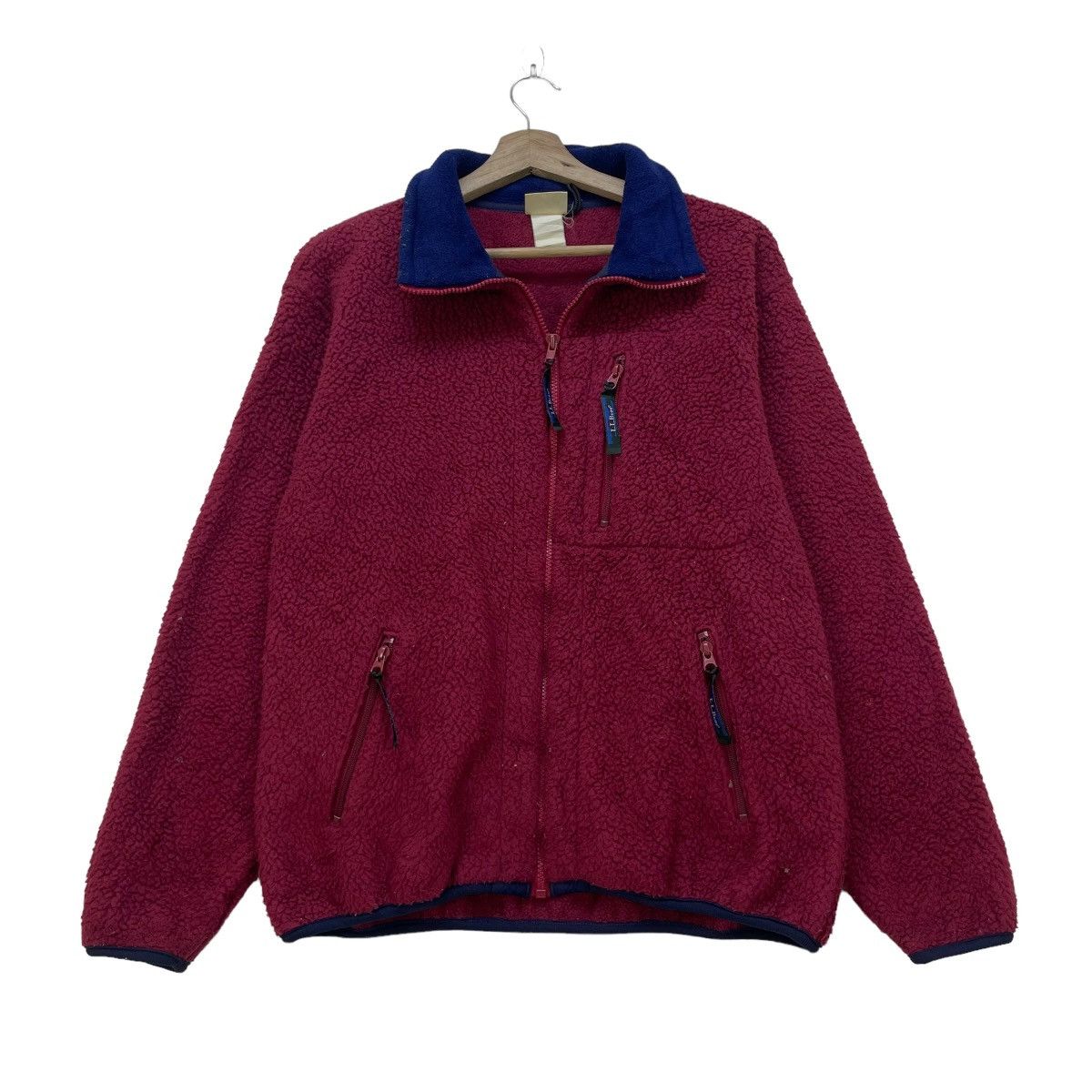 L.L. Bean 💥Vintage Ll Bean Deep Pile Jacket Size US M / EU 48-50 / 2 - 1 Thumbnail