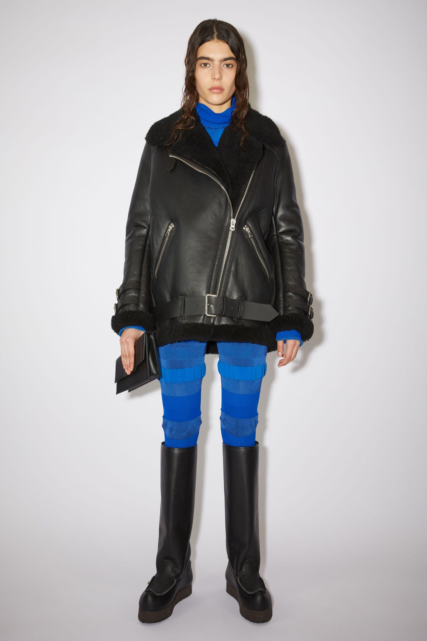 Acne Studios Acne studios shearling leather jacket Size S / US 4 / IT 40 - 6 Thumbnail