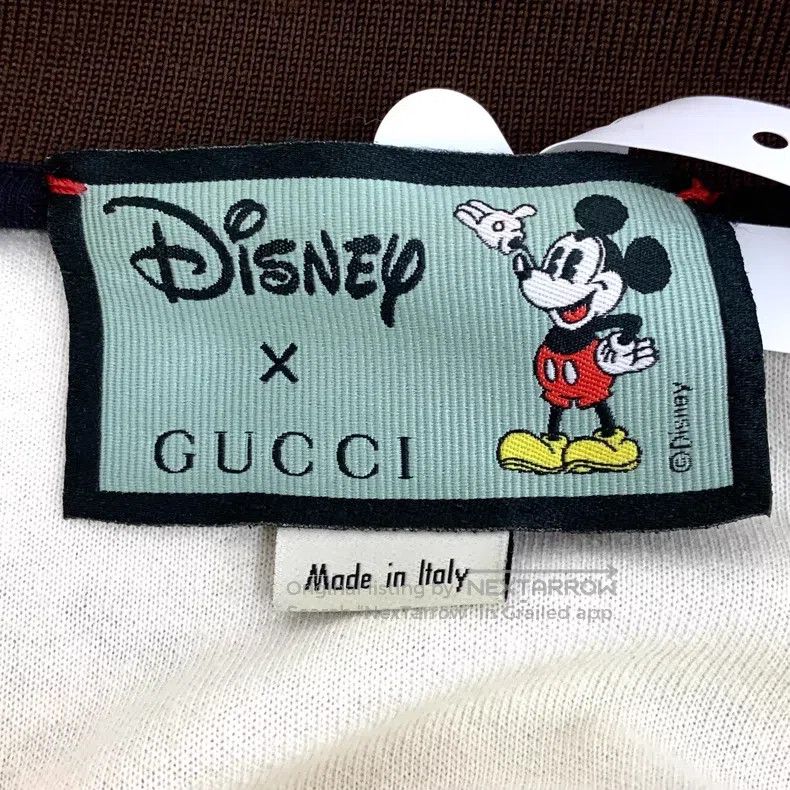 Gucci Gucci Dark brown Mickey Mouse logo old flower full print s Size XS / US 0-2 / IT 36-38 - 6 Thumbnail
