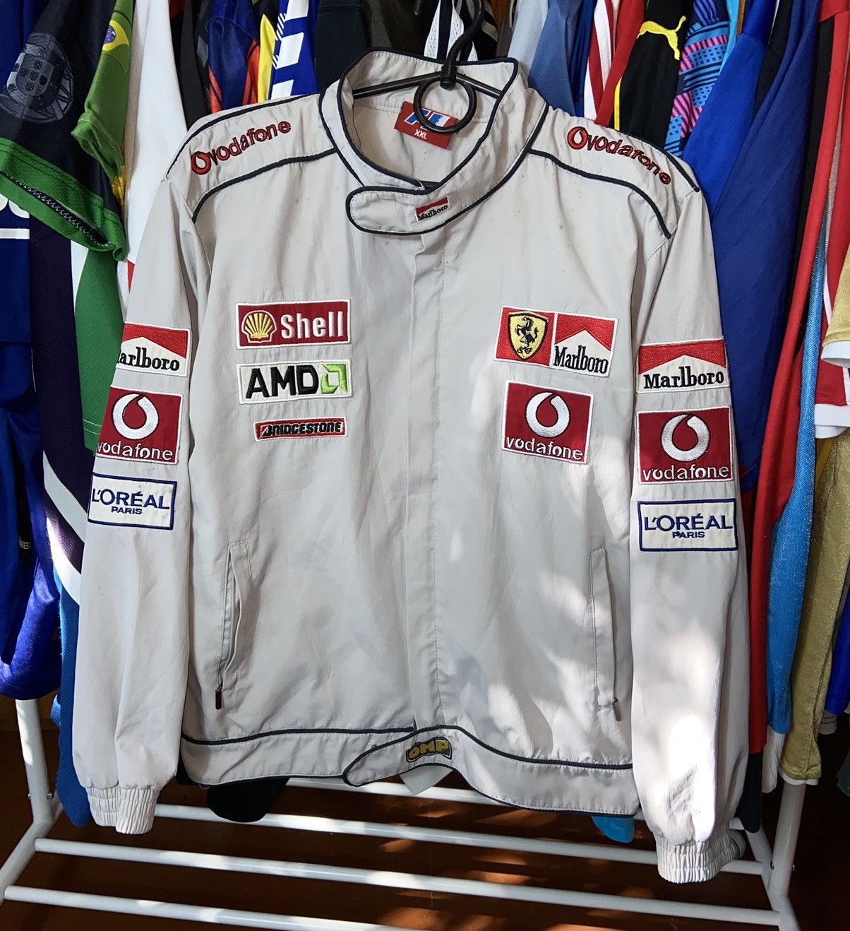 Vintage MARLBORO FERRARI RACING NASCAR VNTG 00s JACKET Size US S / EU 44-46 / 1 - 1 Thumbnail