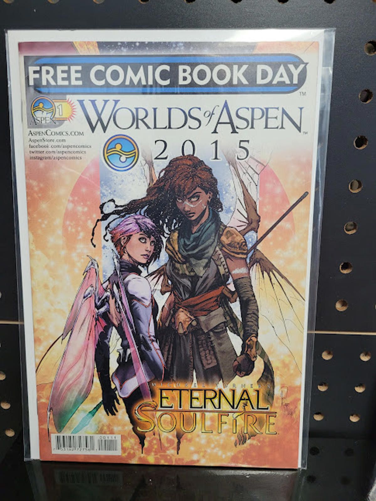 Other 2015 Worlds of Aspen Eternal Soulfire fcbd VF/NM Size ONE SIZE - 1 Preview