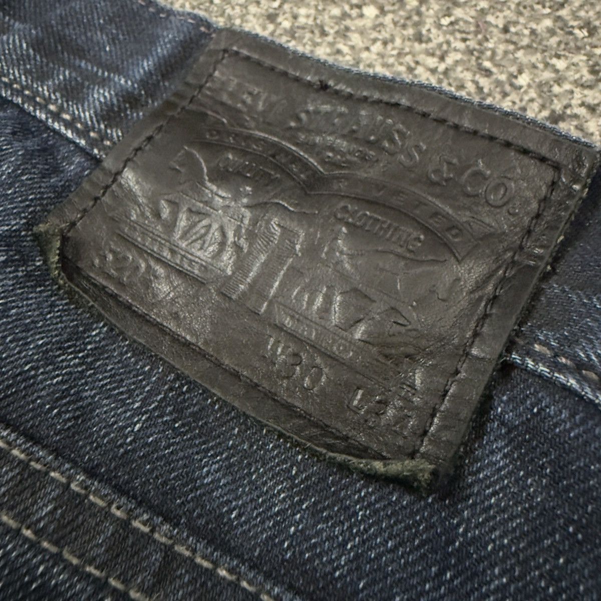 Engineered Garments × Levi's Vintage Y2K Levis Single R Black Denim Size US 30 / EU 46 - 7 Thumbnail