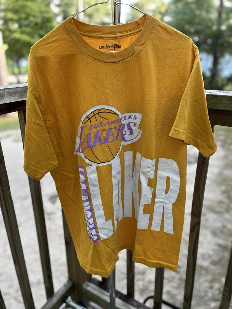 NBA Hardwood Classics Lakers Shirt Size US L / EU 52-54 / 3 - 1 Thumbnail