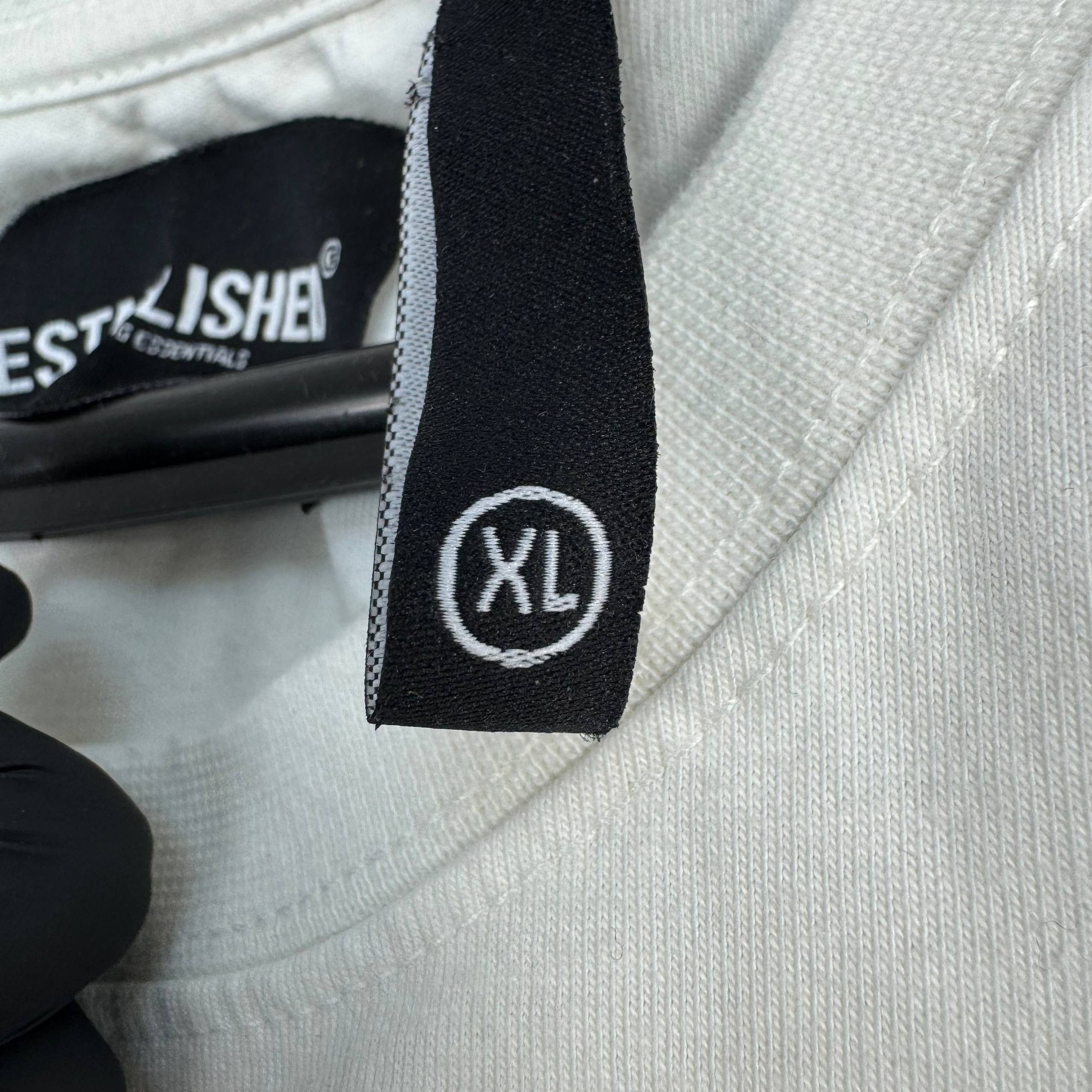 Other Established Essentials White Graphic Logo Tee Short XL Size US XL / EU 56 / 4 - 4 Thumbnail