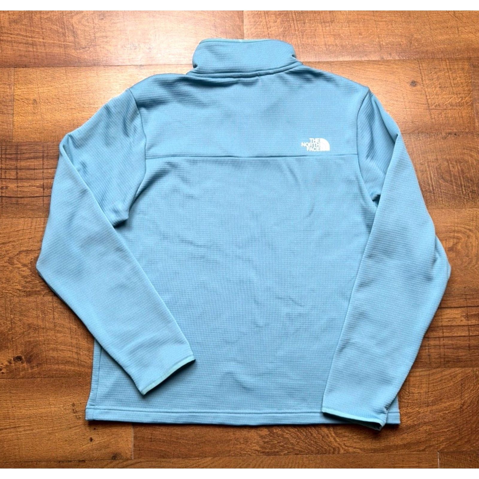 The North Face The North Face Cedar Trail Grid Fleece 1/4 Zip Men L Light Blue Shirt Jacket Outdoors Outdoorsman Mens Regular Size L Blue Logo Waterproof? Size US L / EU 52-54 / 3 - 3 Thumbnail