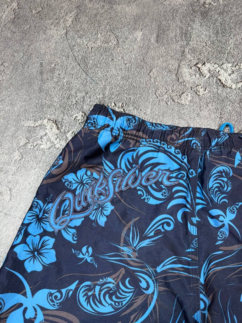 Quiksilver Y2K Quiksilver Tropic Blue Shorts Surf 2000s Size US 33 - 6 Thumbnail