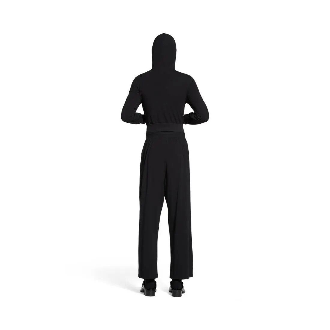 Balenciaga o1w1db10625 Zip-up Hoodie Fitted in Black Size XL / US 12-14 / IT 48-50 - 4 Thumbnail