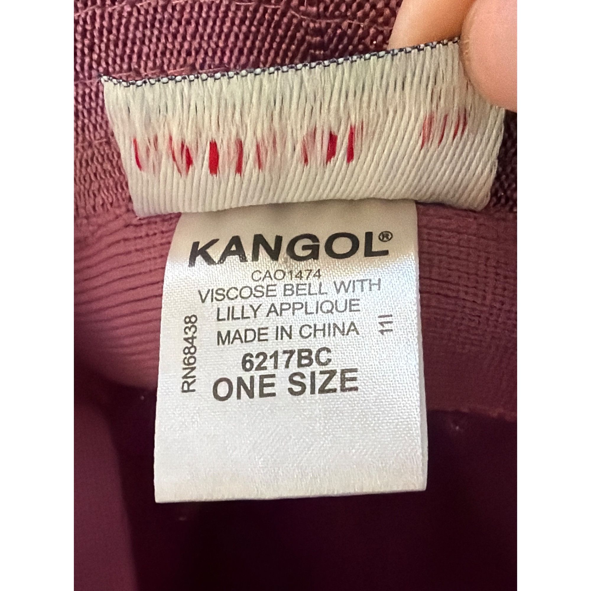 Kangol Kangol OS Embroidered Bucket Hat Floral Rose Pink Vintage HT Size ONE SIZE - 7 Thumbnail