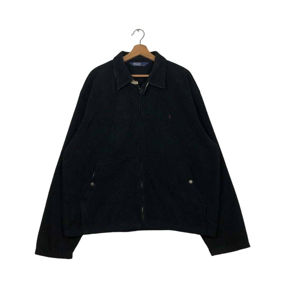 Polo Ralph Lauren VINTAGE CHORE WORKER BOMBER JACKET ZIPPER POLO RALPH LAUREN Size US L / EU 52-54 / 3 - 3 Thumbnail
