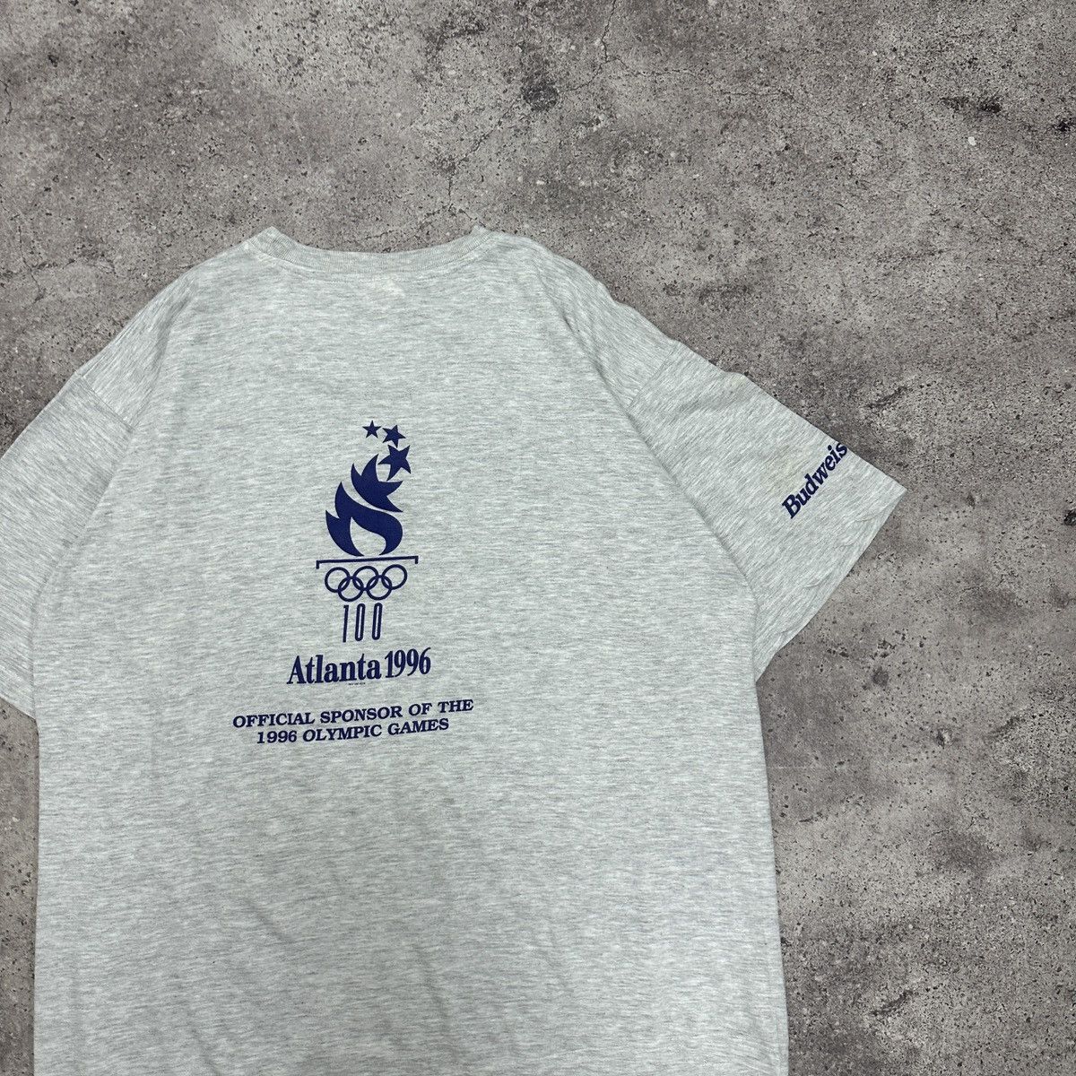 USA Olympics Vintage 90s Atlanta 1996 Olympic games tee Budweiser hype pg Size US XL / EU 56 / 4 - 4 Thumbnail