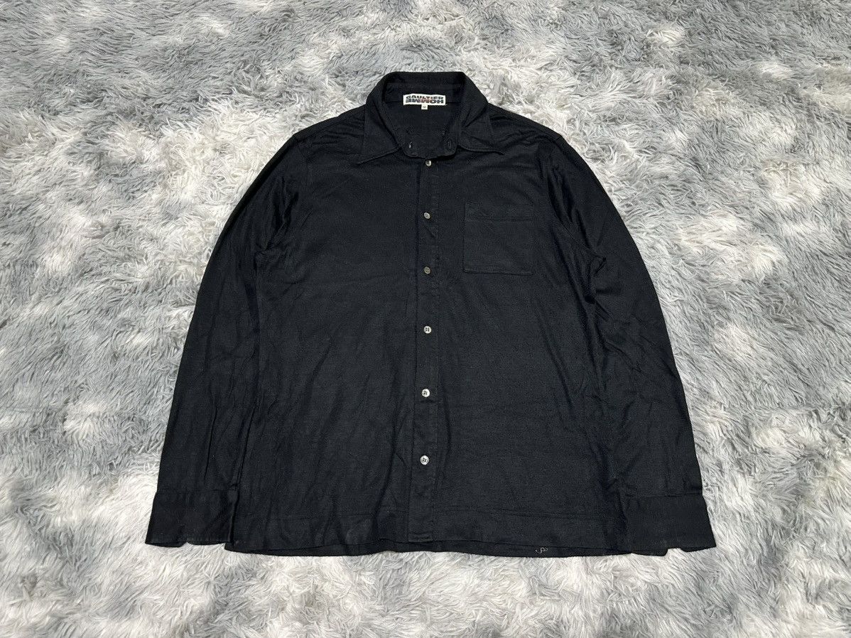 Gaultier Homme Objet 🔥Vintage Gautier Homme Objet Rayon Shirt Size US L / EU 52-54 / 3 - 1 Thumbnail
