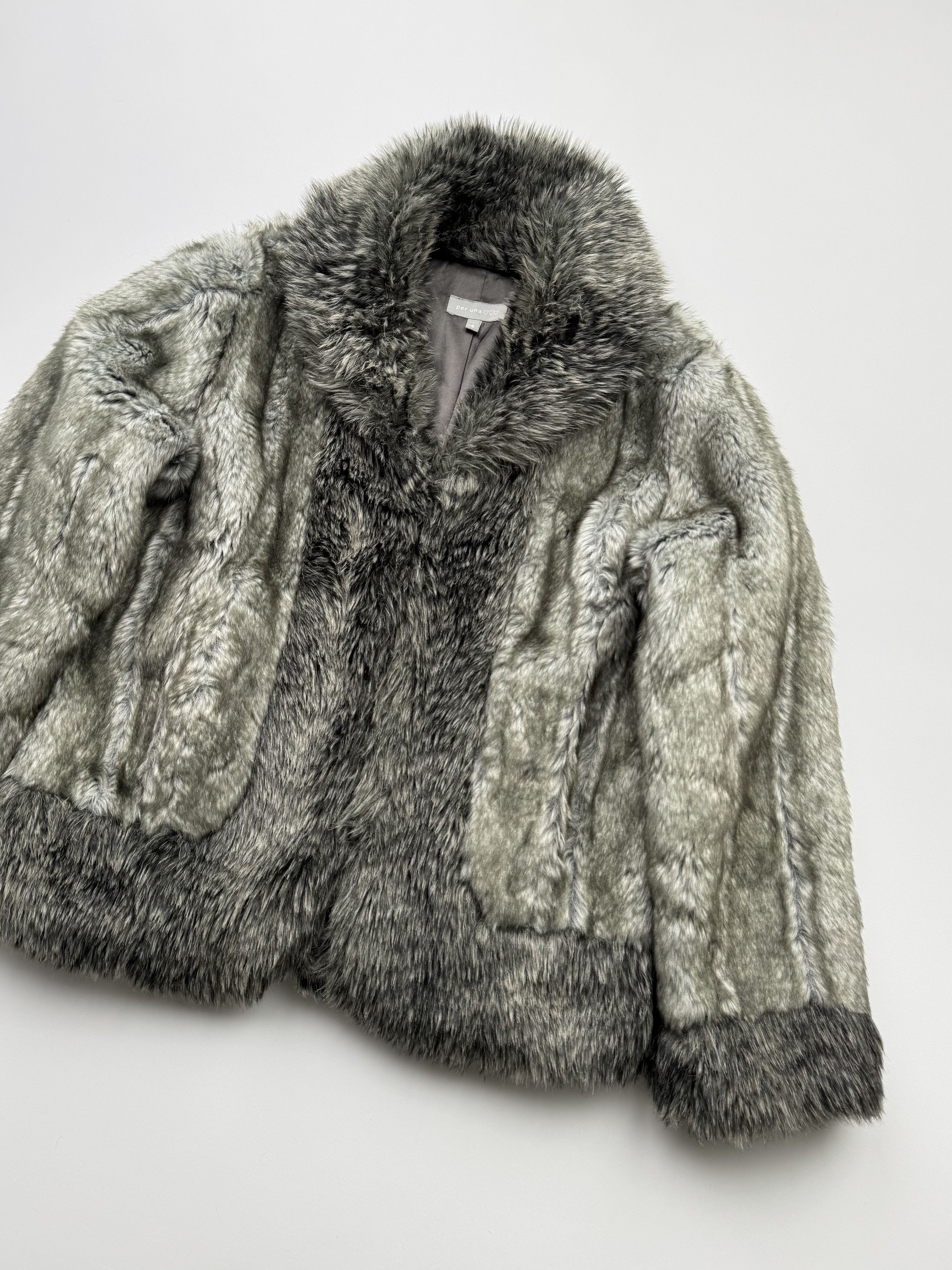 Japanese Brand Vintage Faux Fur Coat B420(V358)E2 Size S / US 4 / IT 40 - 3 Thumbnail