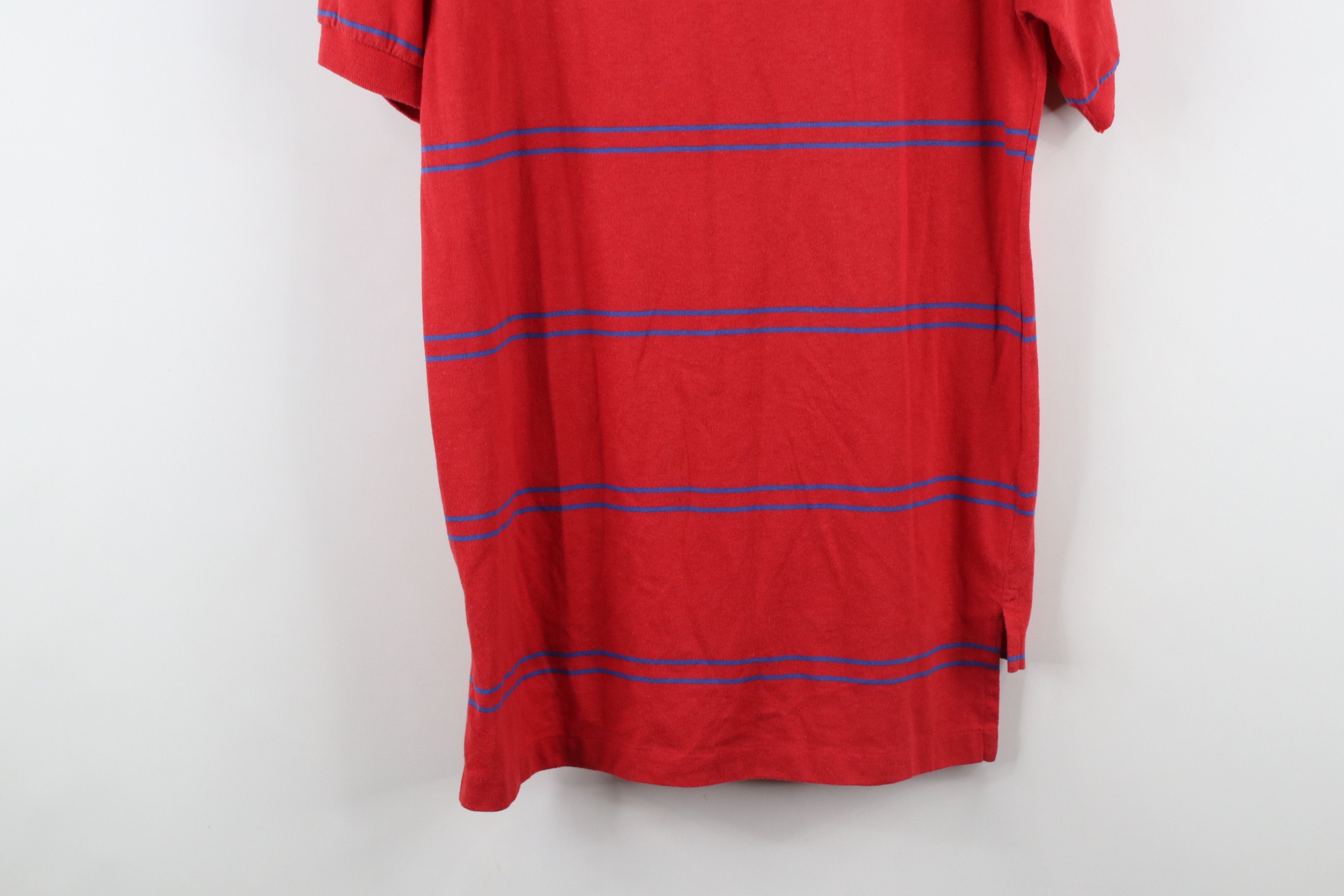 Vintage Vintage 70s Streetwear Knit Short Sleeve Collared Polo Shirt Size US M / EU 48-50 / 2 - 12 Thumbnail