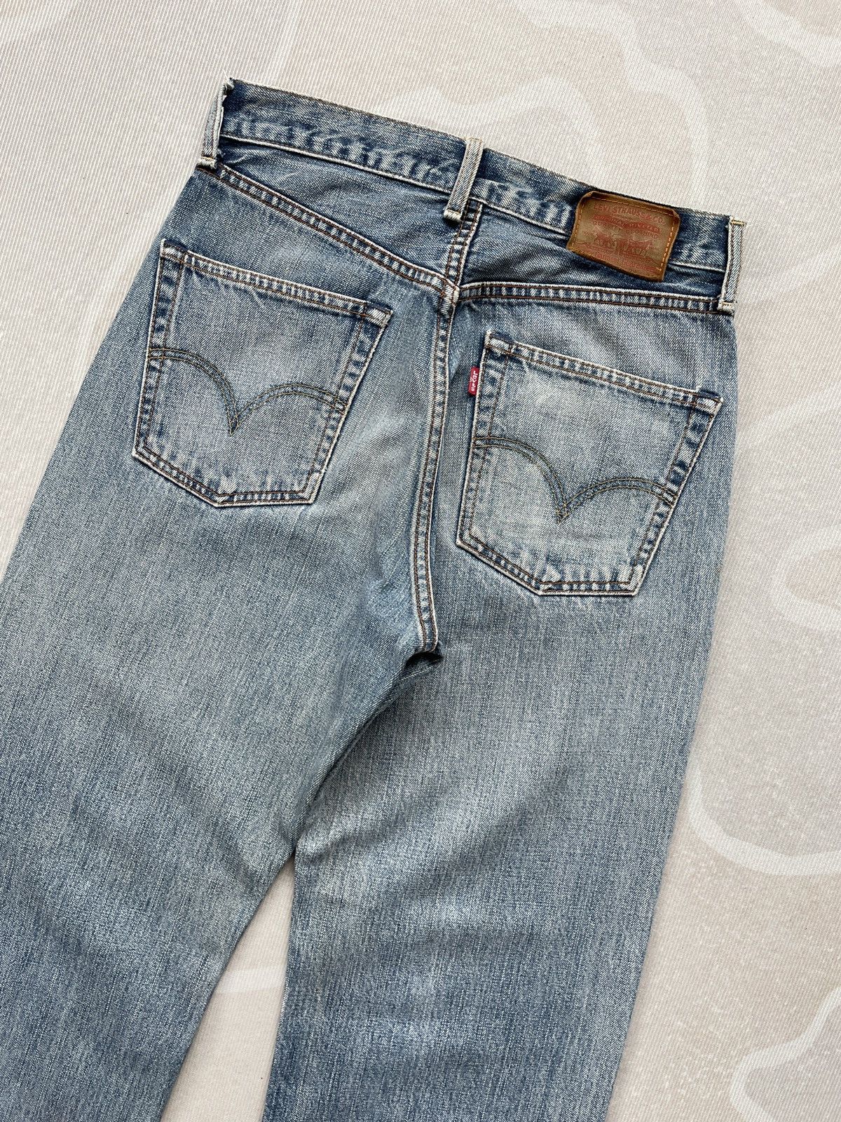 Levi's Vintage Levis 504 Straight Jeans Size US 27 - 8 Thumbnail