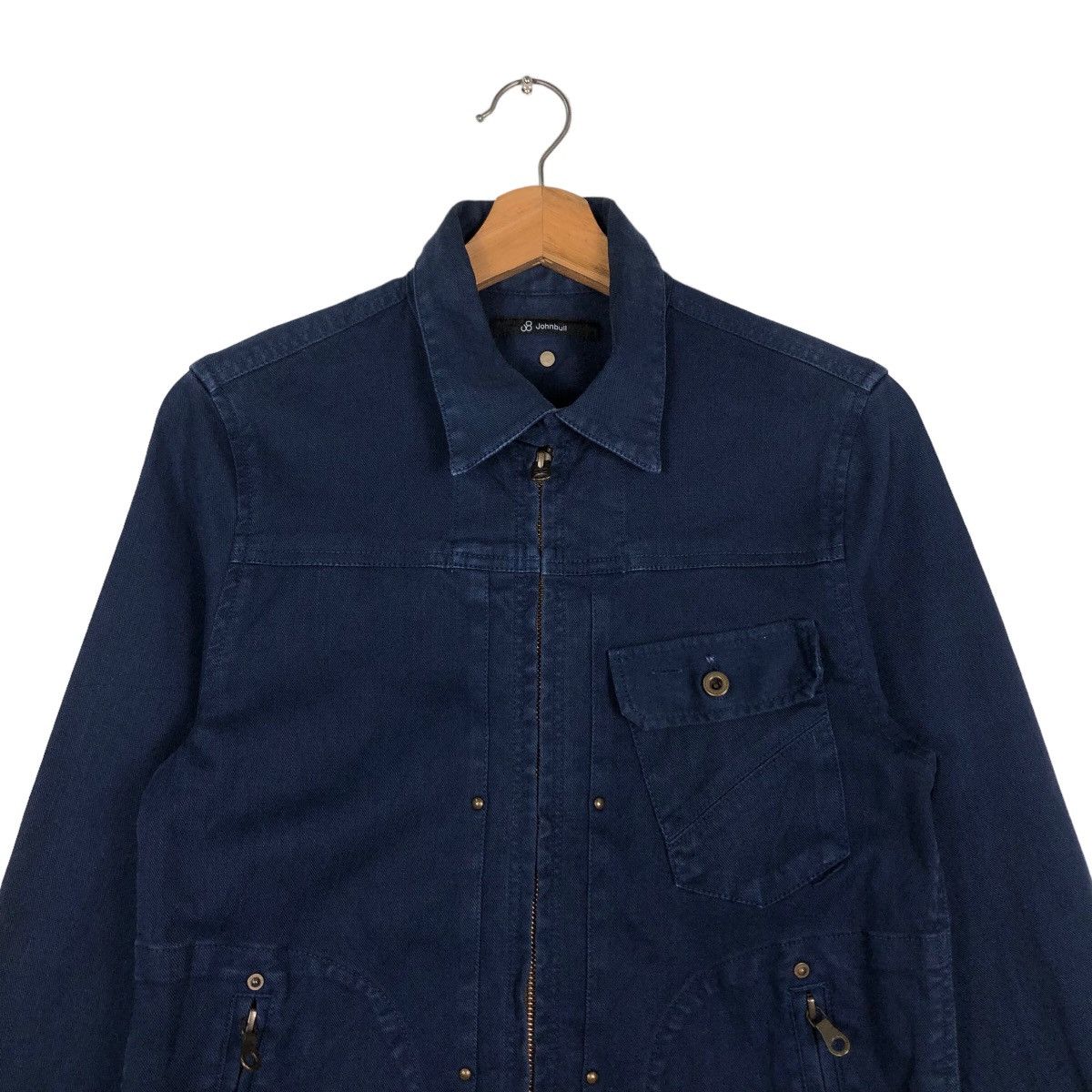 Issey Miyake 🔥Vintage Cropped Biker Jacket Johnbull Japan Made Size US M / EU 48-50 / 2 - 3 Thumbnail