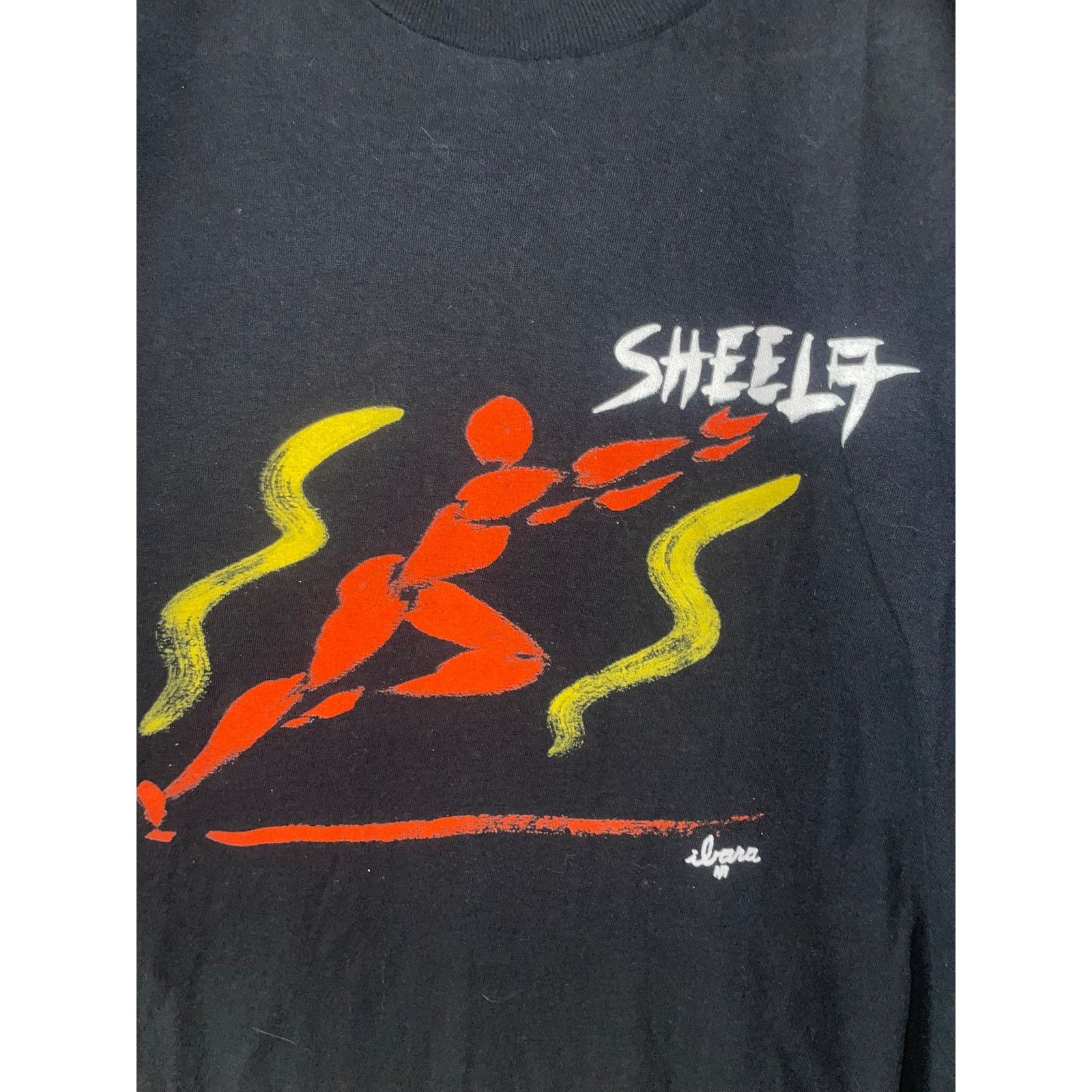 Vintage Vintage Art Shirt Rare Sheela Graphic Artwork Tee Large Size US L / EU 52-54 / 3 - 4 Thumbnail