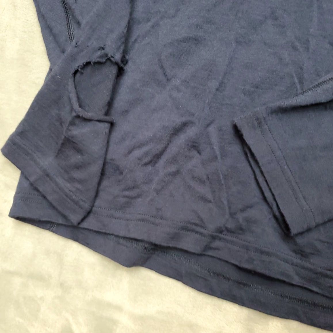 Icebreaker Icebreaker Shirt Mens L Blue Bodyfit 200 Merino Wool Baselayer LS Tee Size US L / EU 52-54 / 3 - 6 Thumbnail