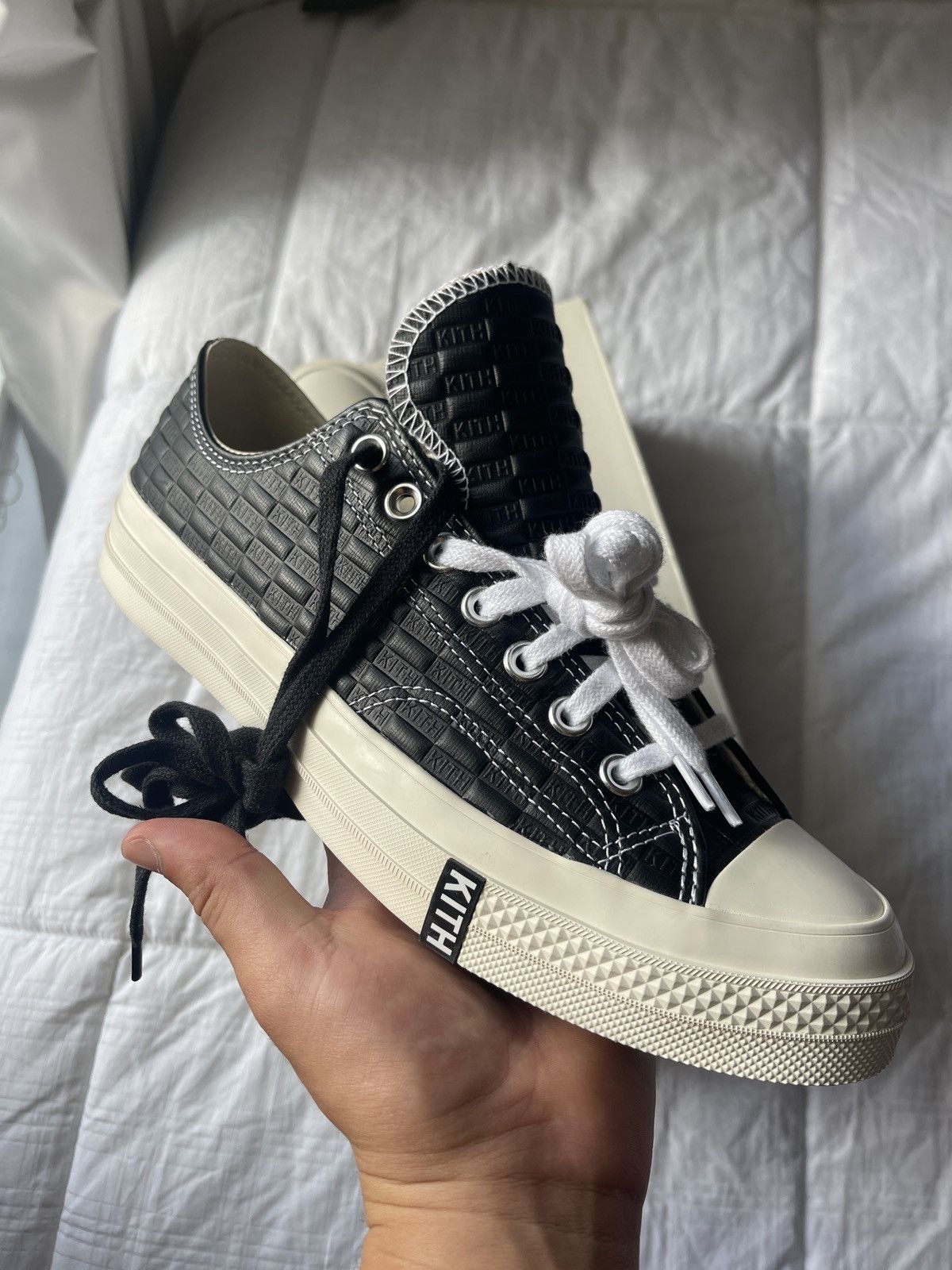 Converse × Kith Kith converse low top black limited Size US 8.5 / EU 41-42 - 1 Thumbnail