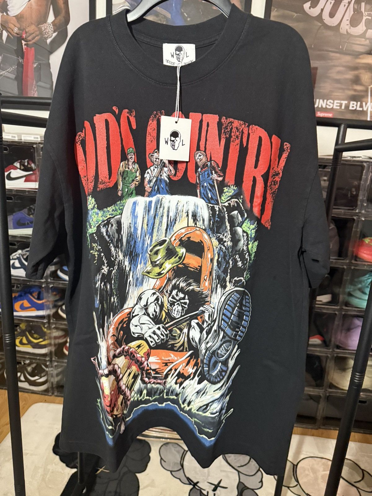 Warren Lotas Warren Lotas Gods Country T-Shirt Size US L / EU 52-54 / 3 - 1 Thumbnail