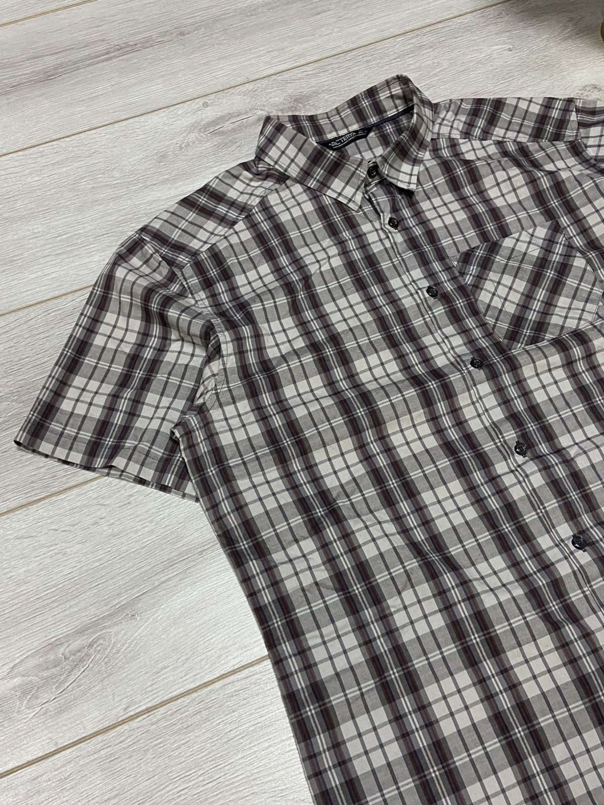 Other Arcteryx bird mesh check bird shirt buttons up with pockets Size US L / EU 52-54 / 3 - 5 Thumbnail