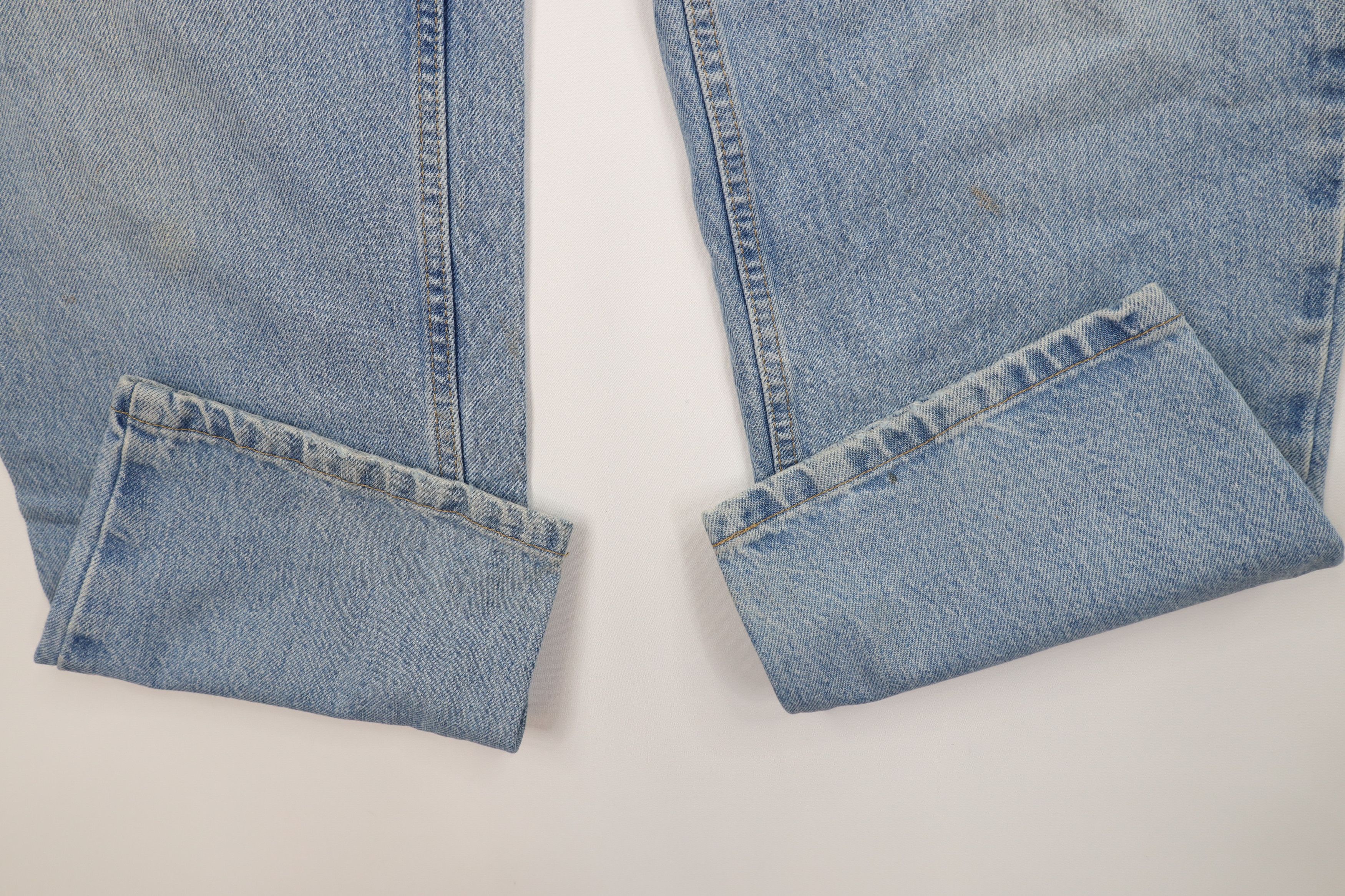 Lands' End Vintage 90s Lands End Relaxed Straight Leg Denim Jeans Size US 34 / EU 50 - 5 Thumbnail