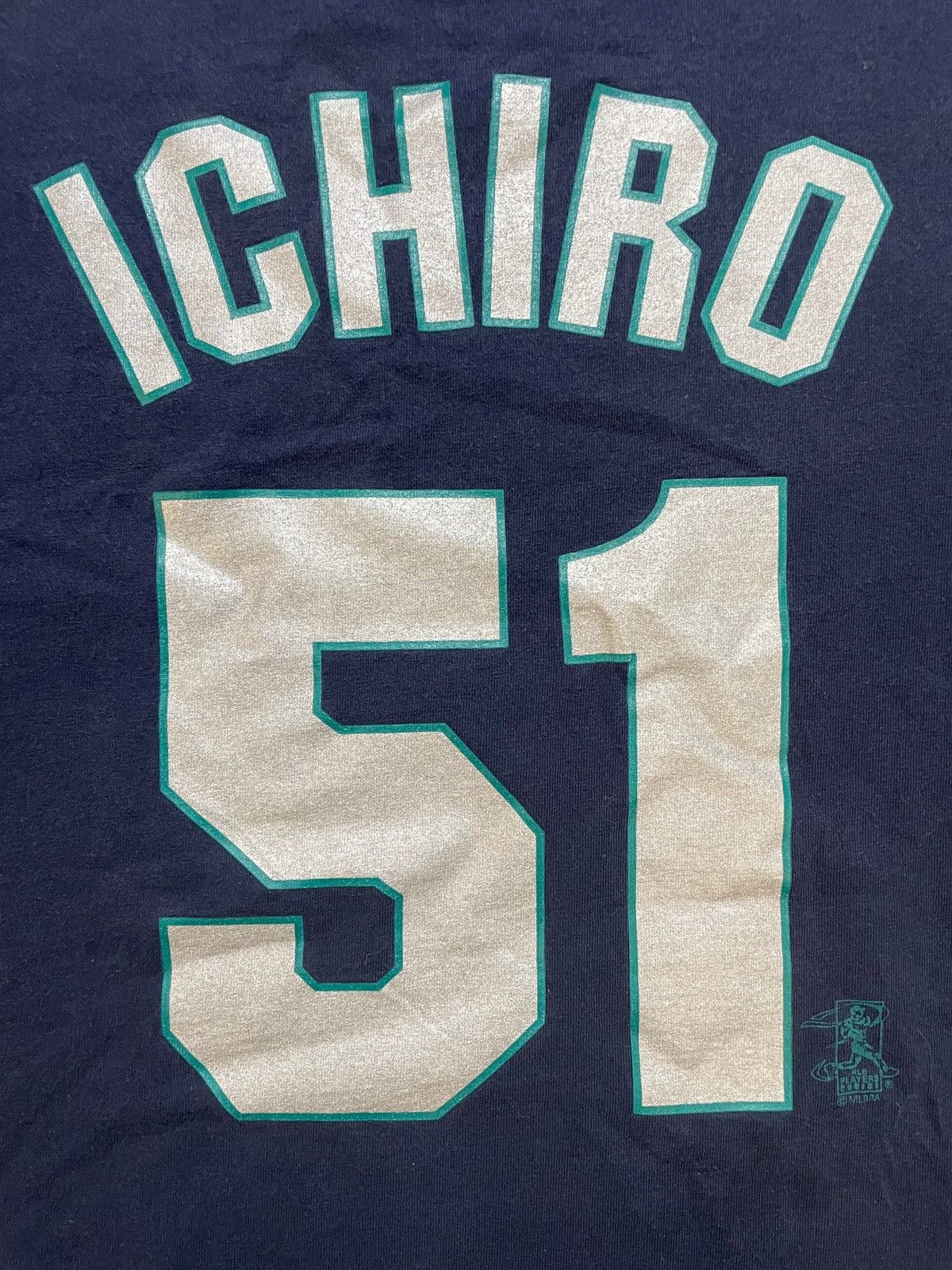 Majestic × Other Vintage 1990s Seattle Mariners Ichiro #51 player tee Size US XL / EU 56 / 4 - 6 Thumbnail
