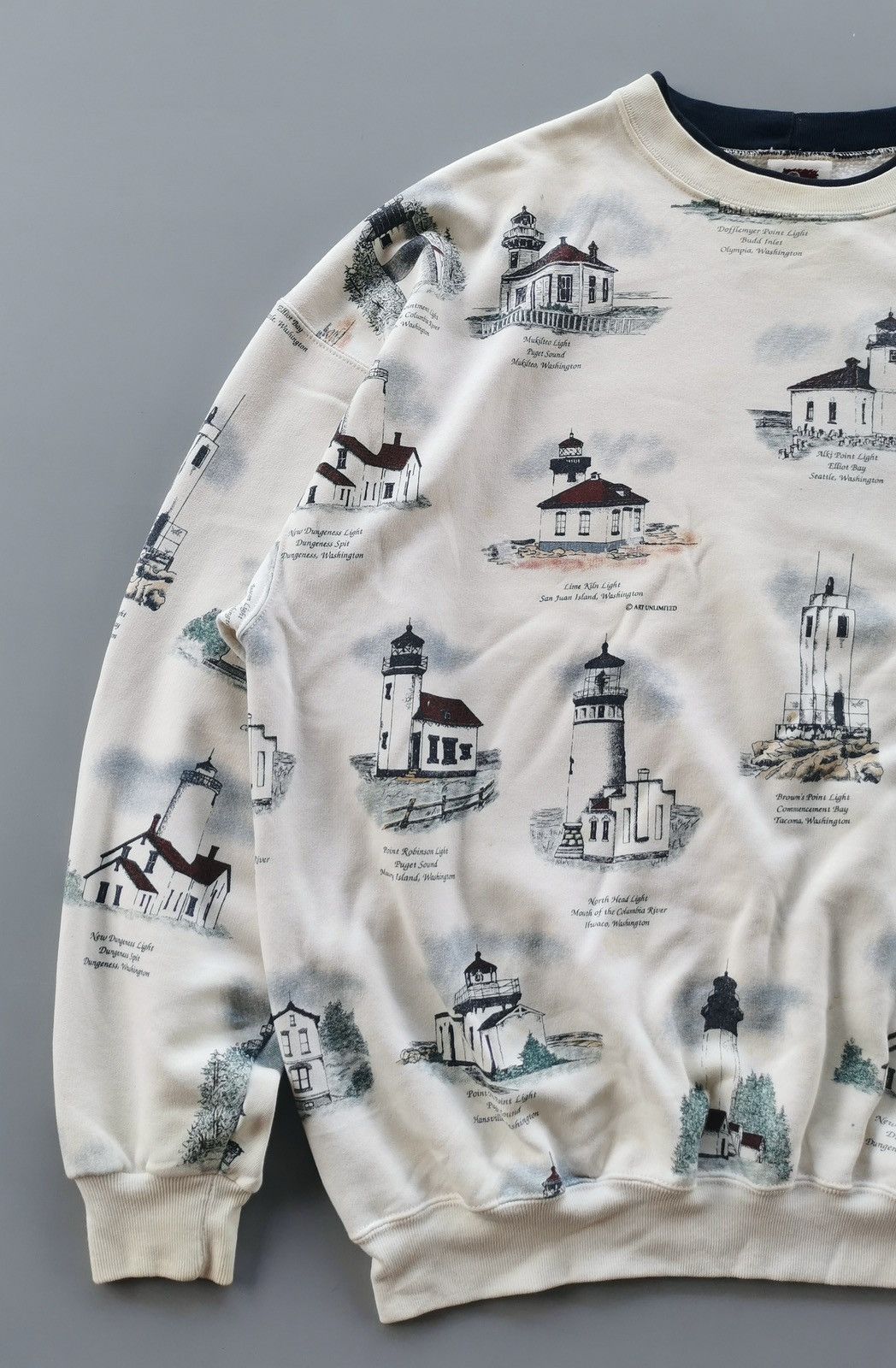 Vintage Vintage Art Unlimited Sportswear Sweatshirt Made In Usa Size US XXL / EU 58 / 5 - 11 Thumbnail