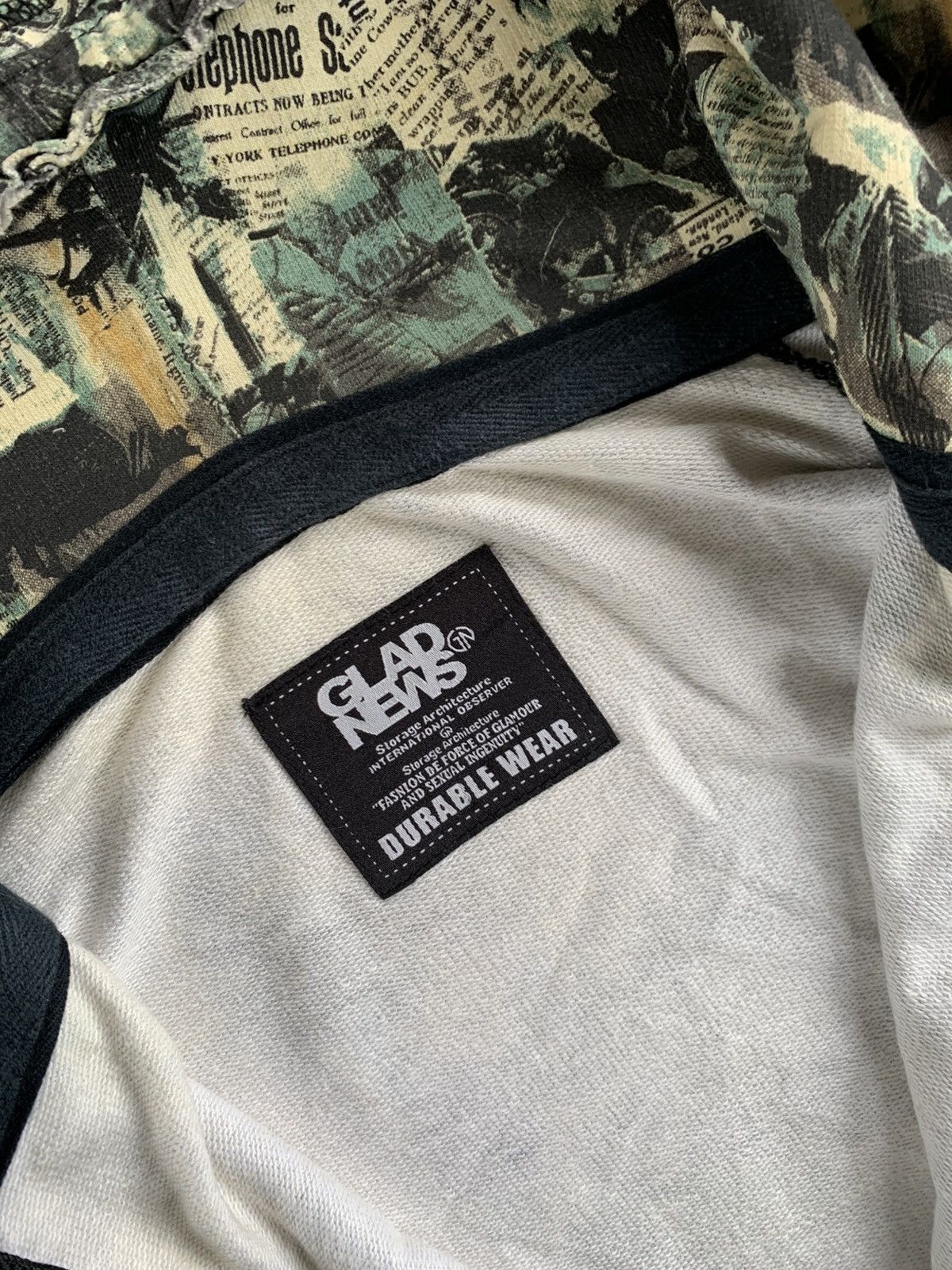If Six Was Nine Y2k Glad news 2000s neewspaper double zip Size US S / EU 44-46 / 1 - 6 Thumbnail