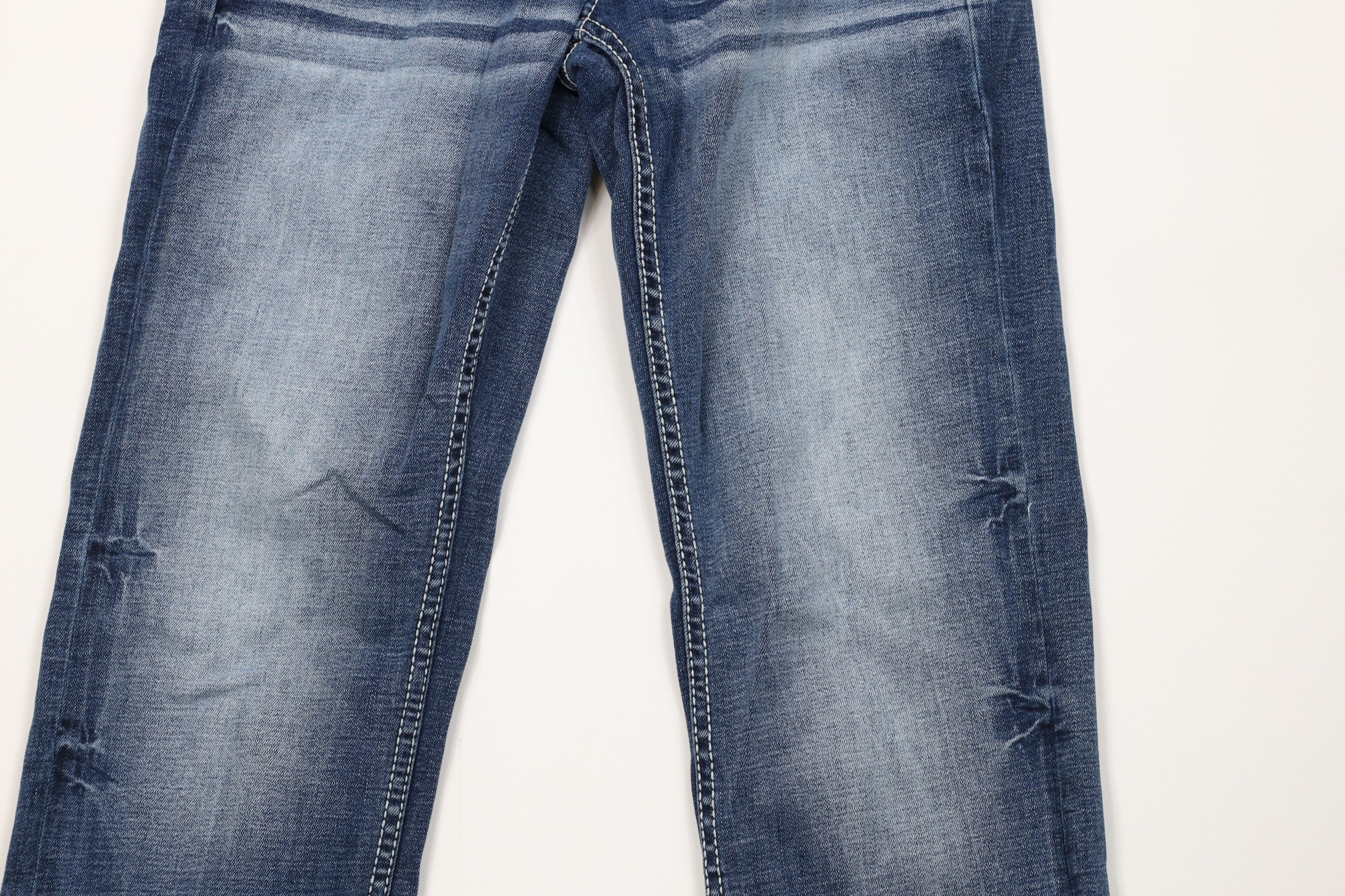 Vintage Buckle BKE Stitch Stretch Jake Bootcut Denim Jeans Blue Size US 28 / EU 44 - 3 Thumbnail