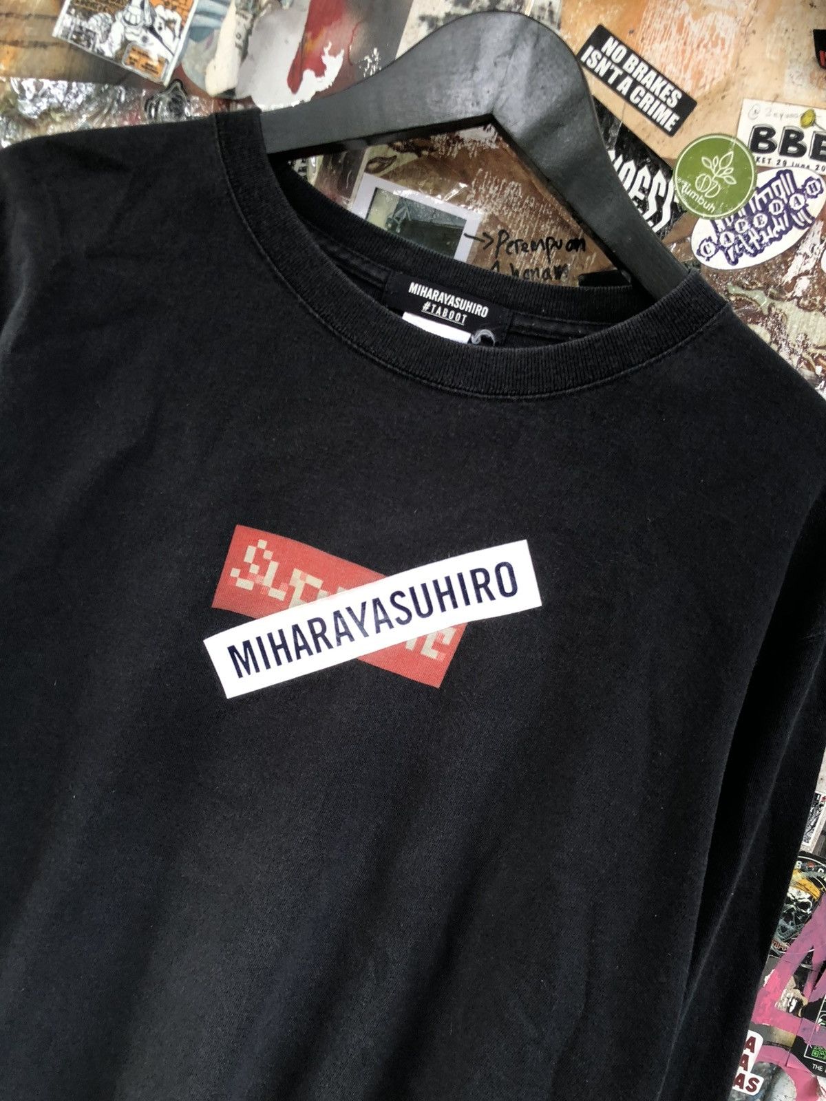 Maison MIHARA YASUHIRO VTG MIHARA YASUHIRO #TABOOT LONGSLEEVE Size US L / EU 52-54 / 3 - 2 Thumbnail