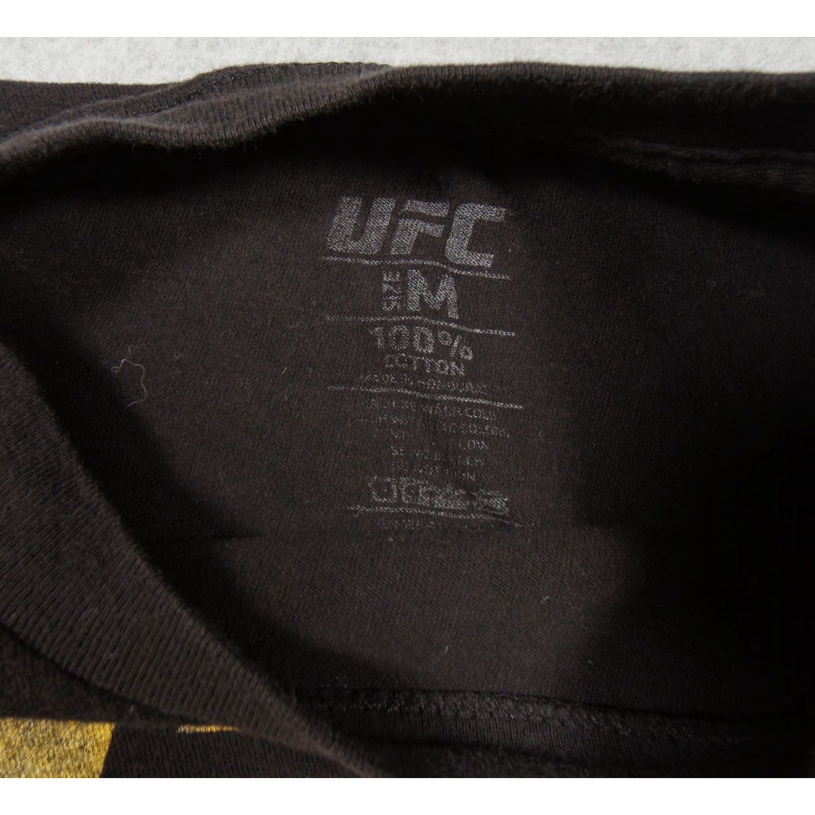 UFC UFC Shirt Mens Regular Black Crewneck Short Sleeve T-Shirt MMA Mixed Martial Arts Size US S / EU 44-46 / 1 - 6 Thumbnail
