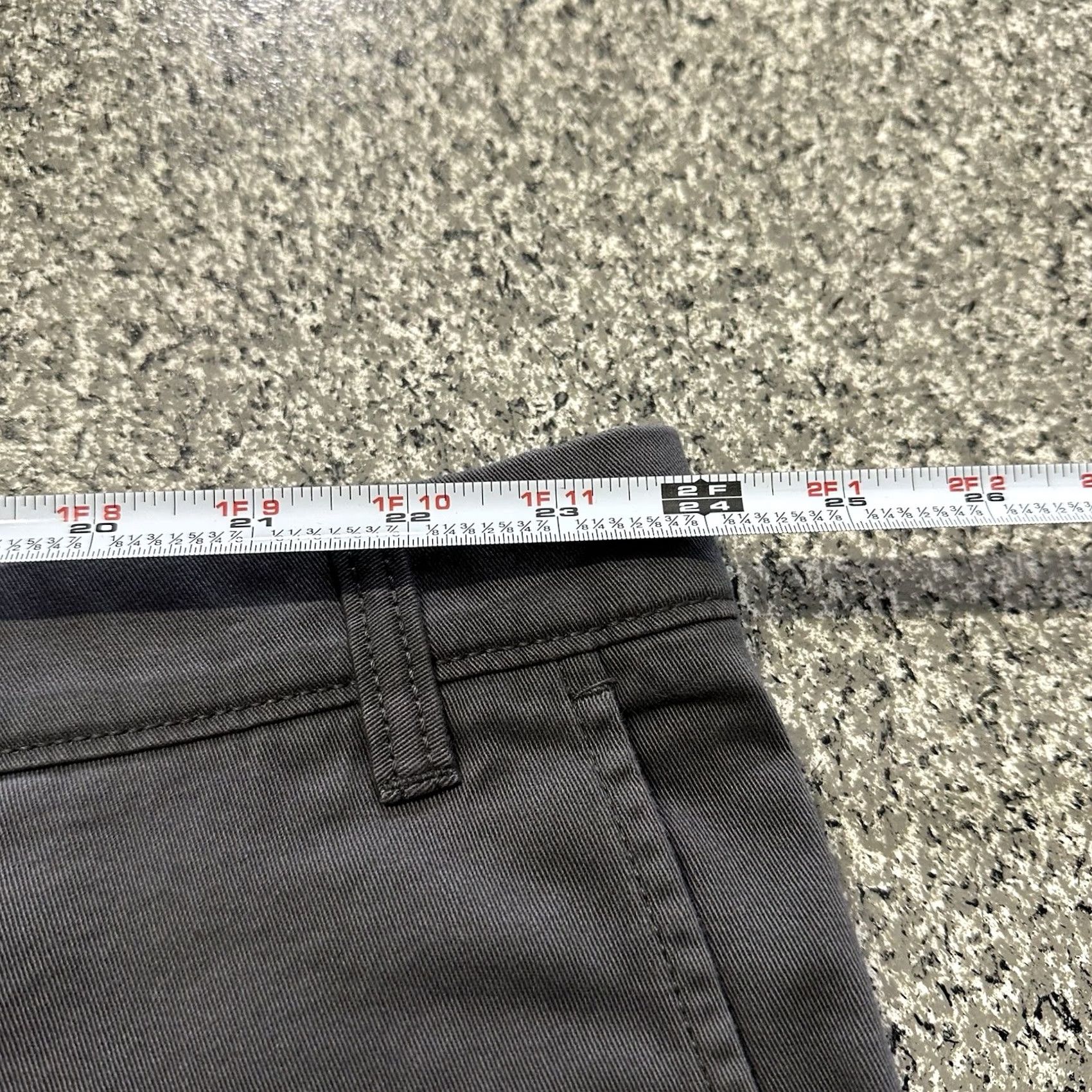 Roundtree & Yorke Roundtree & Yorke Shorts Mens 48 Big & Tall Grey Flat Front 9” Stretch Casual Size US 32 / EU 48 - 6 Thumbnail