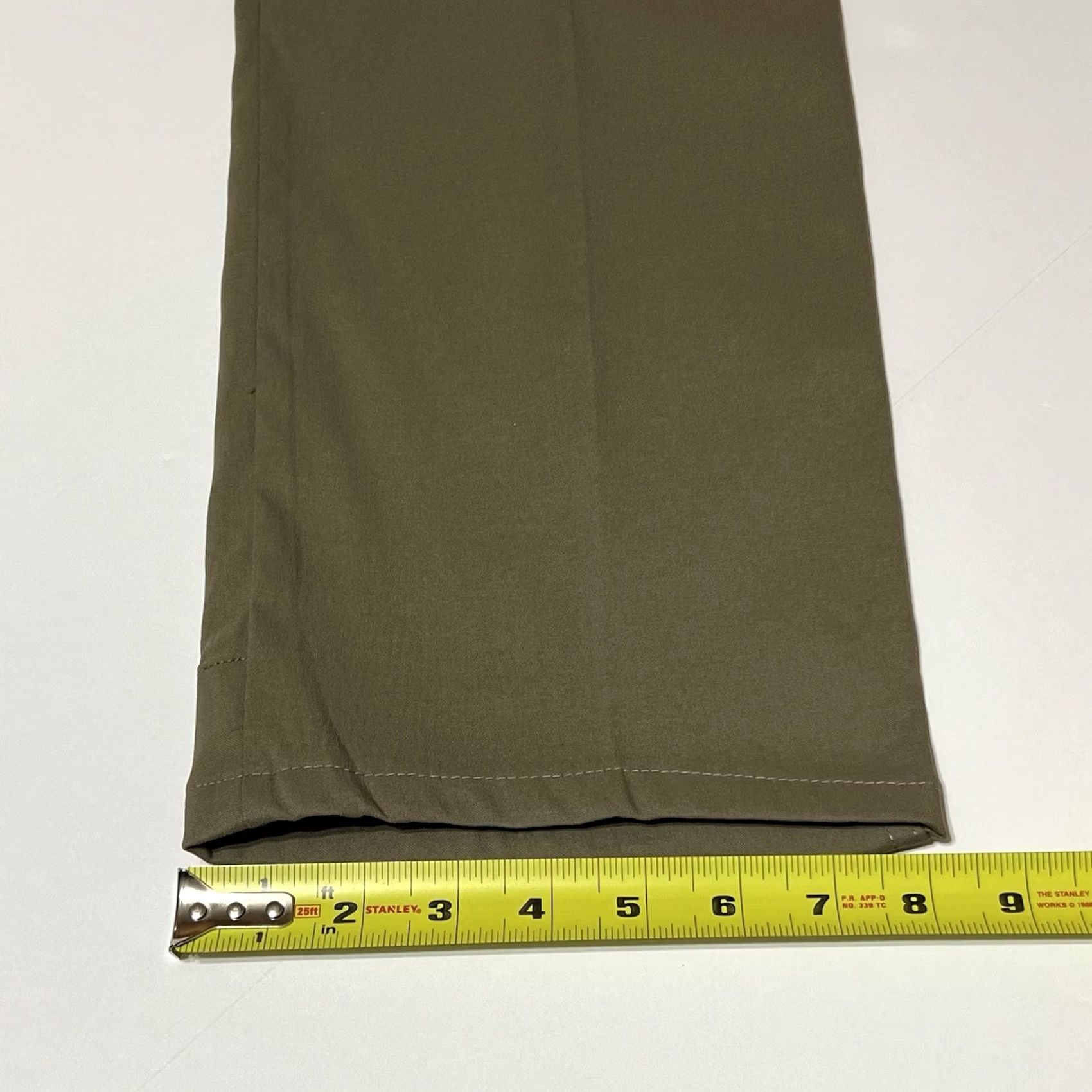 Wrangler Wrangler ATG Men's Synthetic Utility Pants Brown 33x29 Regular Nylon Spandex Pockets Zip Button Outdoor Hiking Casual Mens Size US 33 - 7 Thumbnail