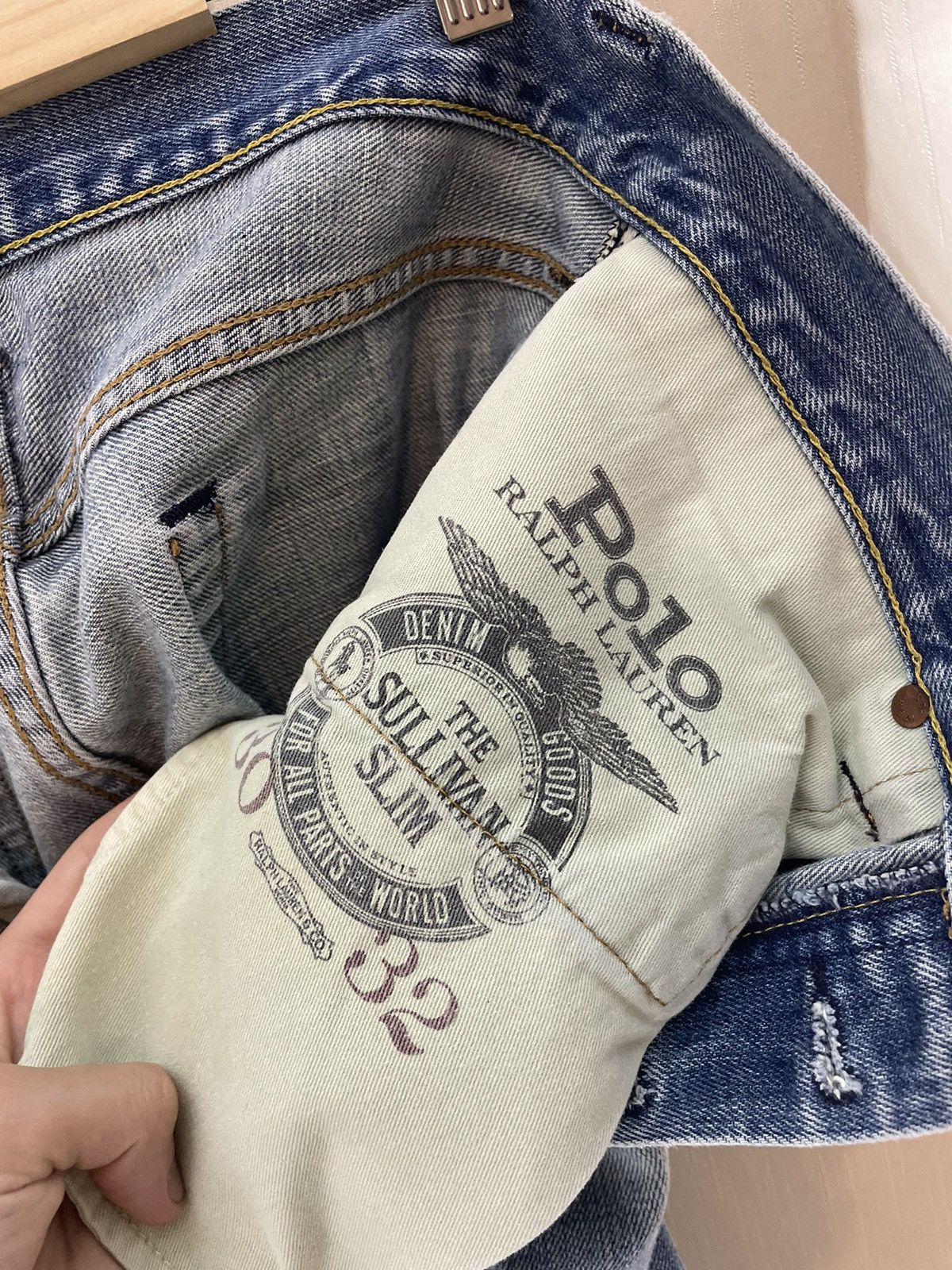 Polo Ralph Lauren × Vintage Polo Ralph Lauren vintage denim jeans Size US 30 / EU 46 - 11 Thumbnail