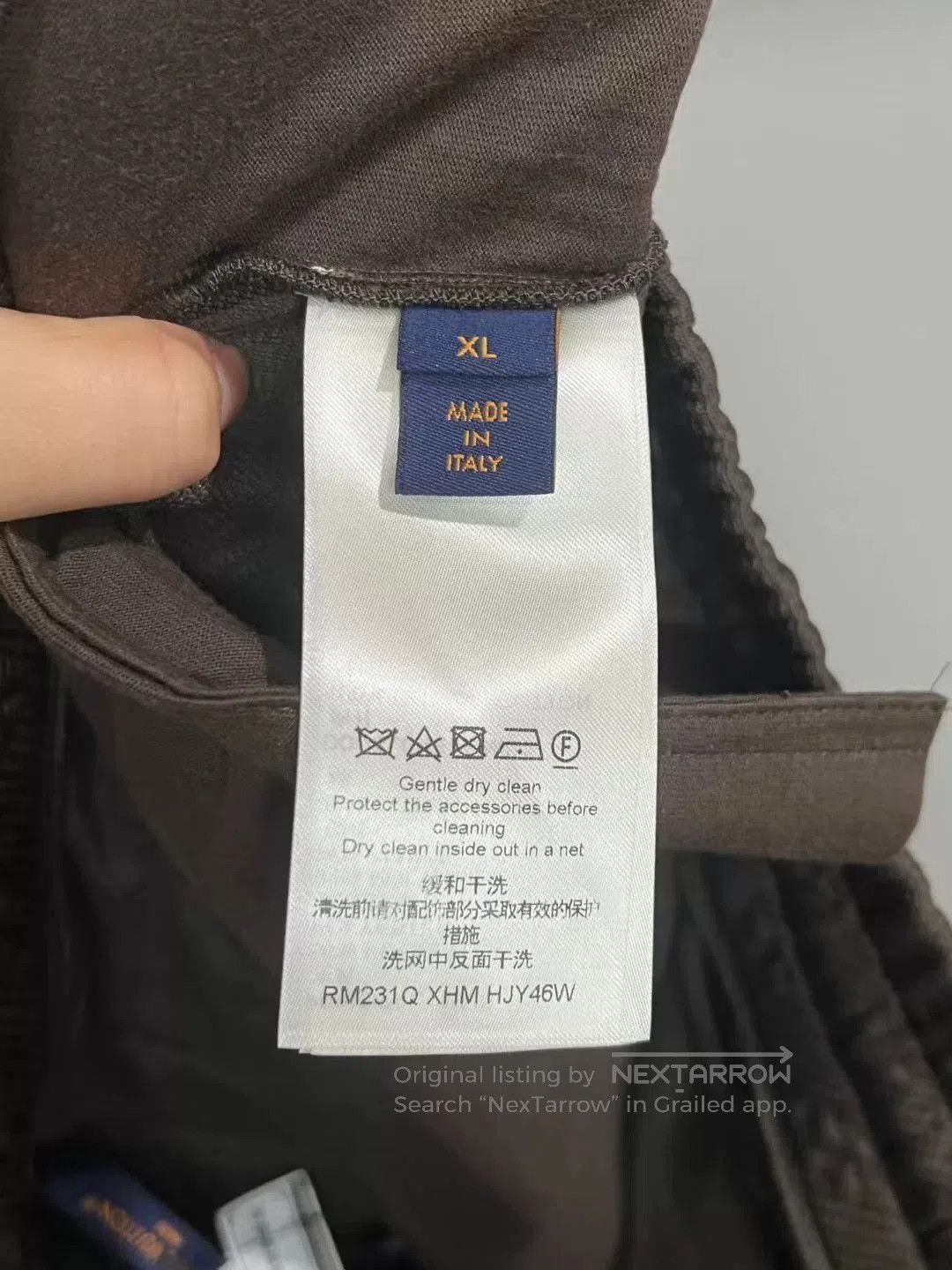 Louis Vuitton LV Brown All-Over Print Sweatpants. Size US 34 / EU 50 - 6 Thumbnail