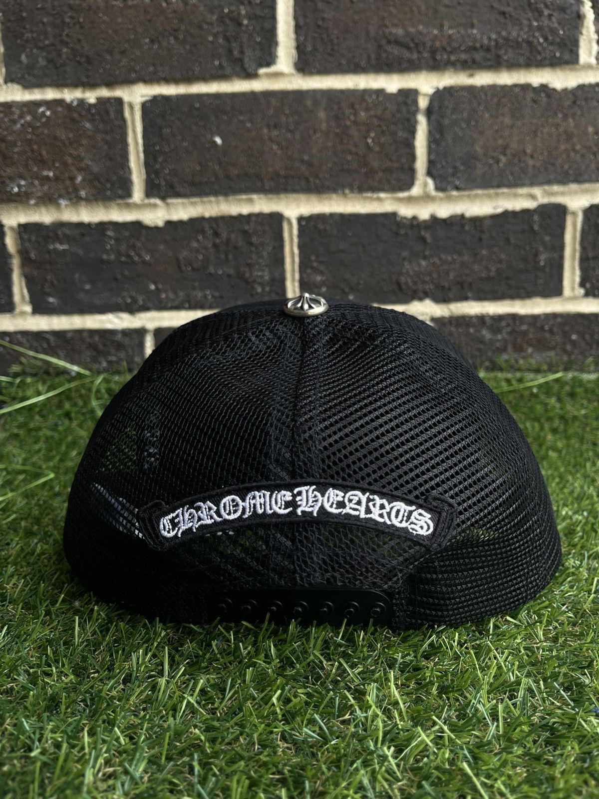 Chrome Hearts Brand New Chrome Hearts Camo Leather Patchwork Snapback Size ONE SIZE - 3 Thumbnail