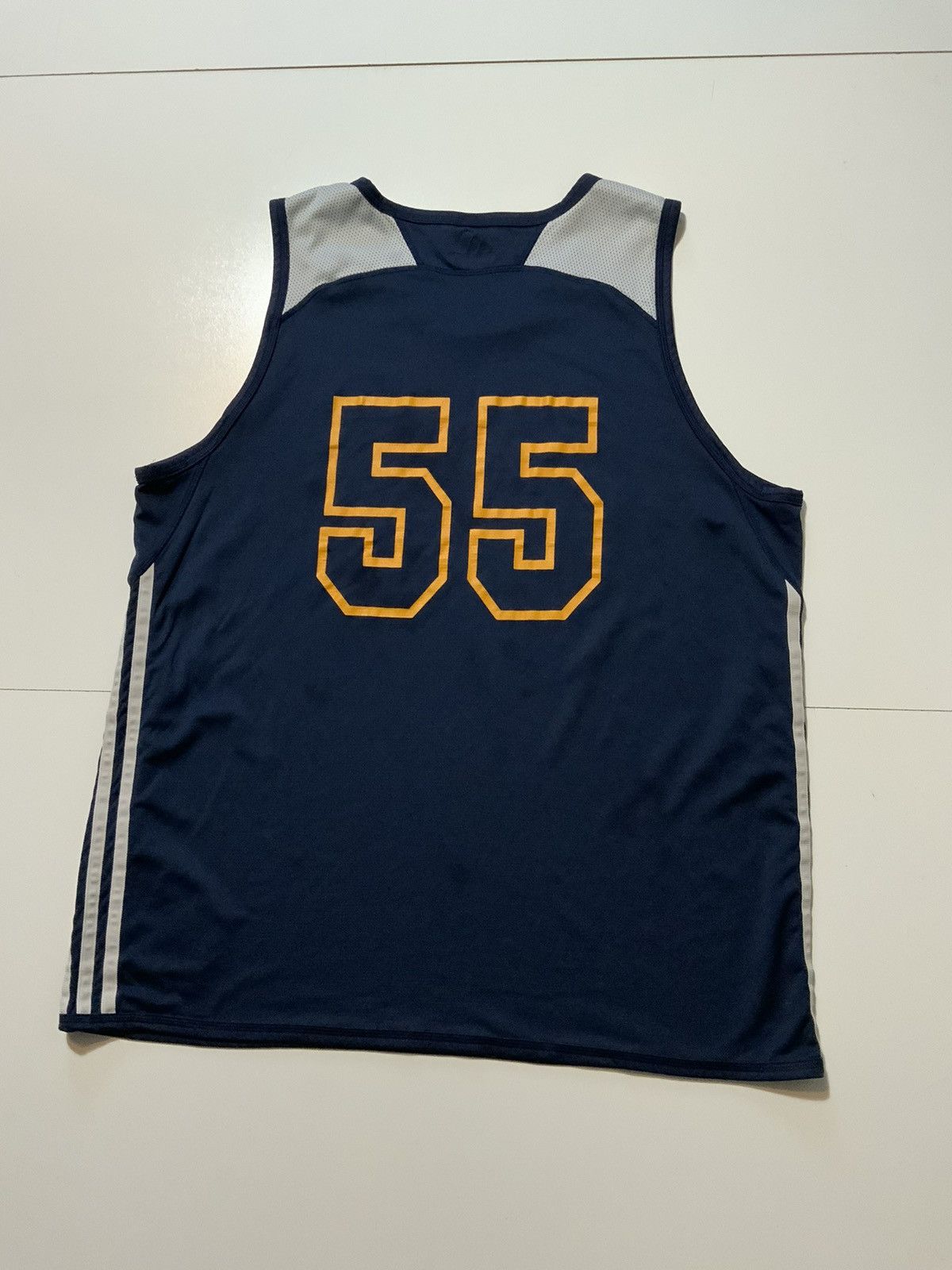 Adidas × NBA Indiana Pacers 2014-15 Reversible Team Issue Practice Jersey Size US XXL / EU 58 / 5 - 2 Thumbnail