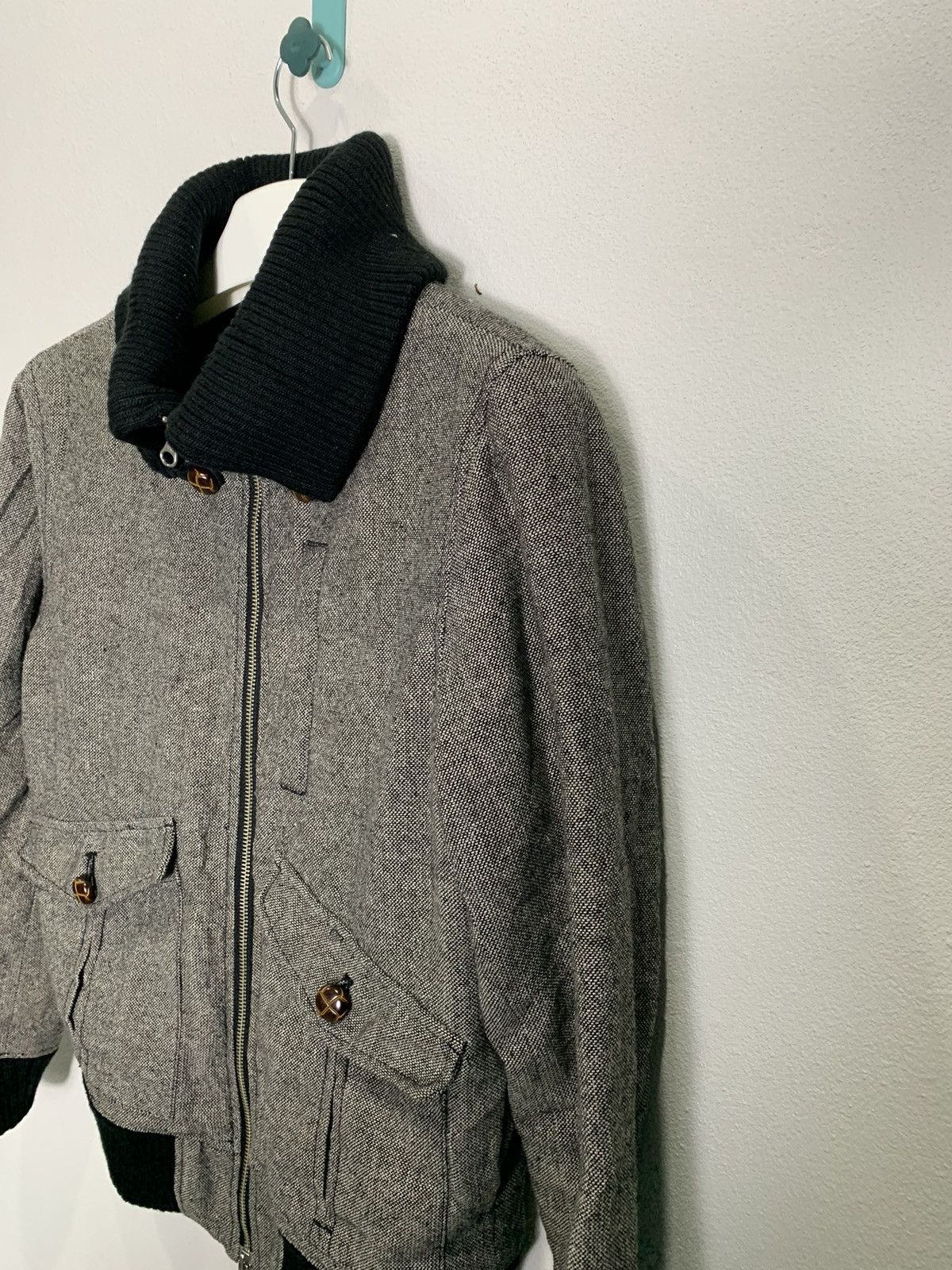 Takeo Kikuchi Vintage Takeo kikuchi Mixpice Turtleneck jacket Size US M / EU 48-50 / 2 - 3 Thumbnail