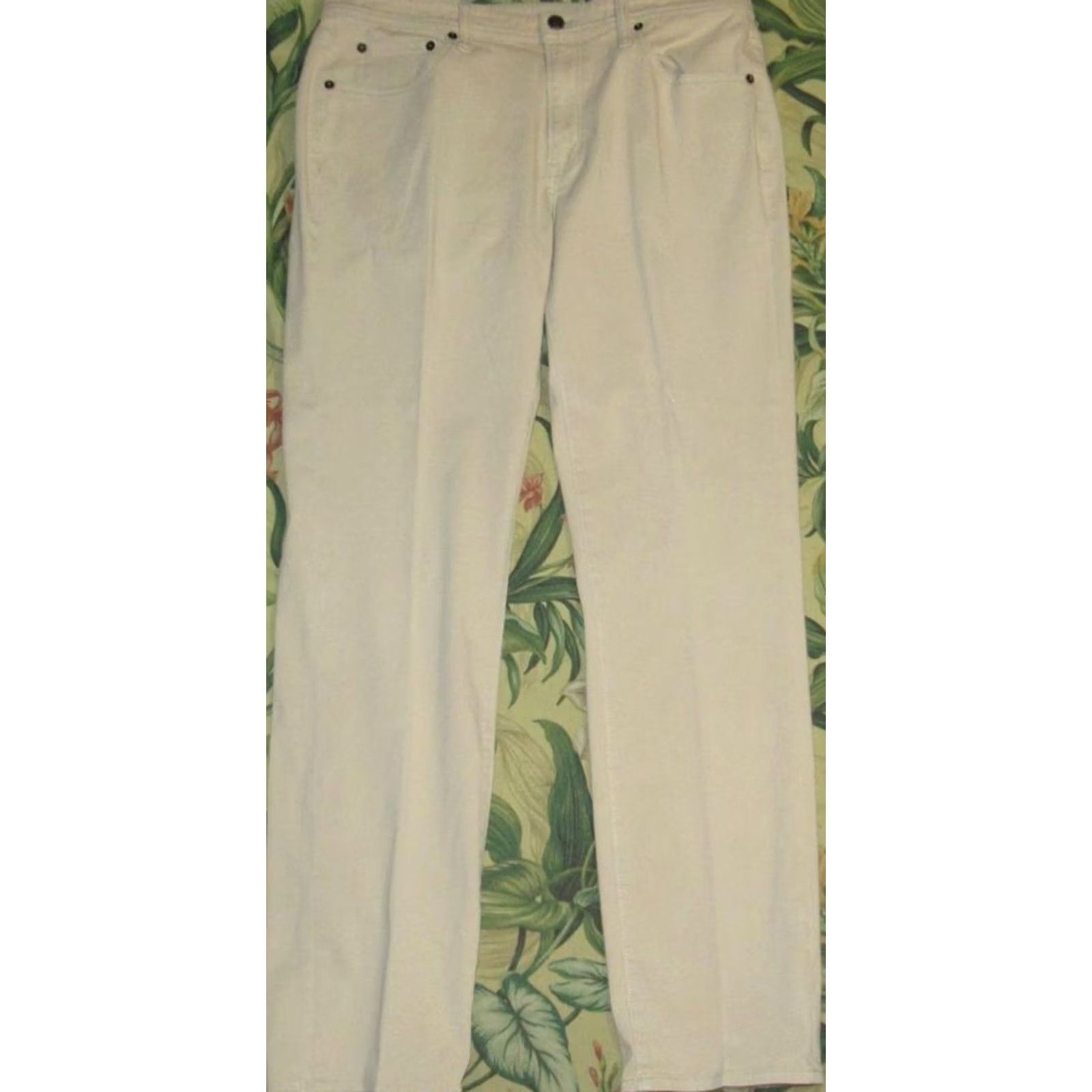 Vintage GFORE Ecru Performance Chino Pants 34 x 32 Mens Pants Chino 34x32 Ecru Size US 34 / EU 50 - 3 Thumbnail