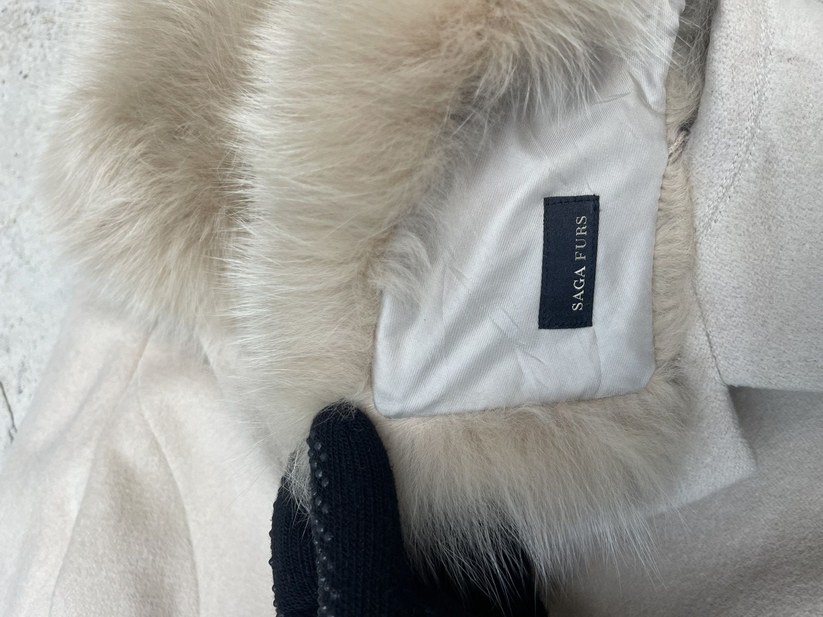 Designer × Japanese Brand × Yohji Yamamoto INED Wool Long Coat - Faux Fur Collar & Belted Waist Size M / US 6-8 / IT 42-44 - 7 Thumbnail