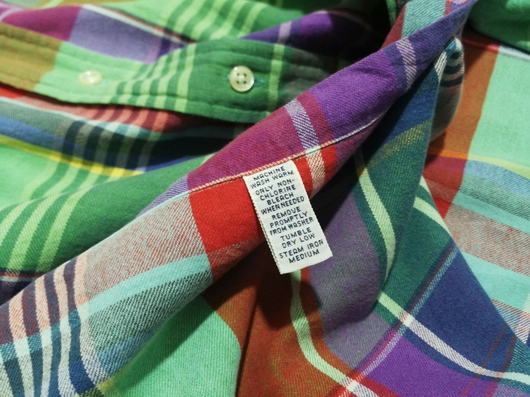 Polo Ralph Lauren × Vintage Vintage Ralph Lauren India button up M 2074 Size US M / EU 48-50 / 2 - 7 Thumbnail