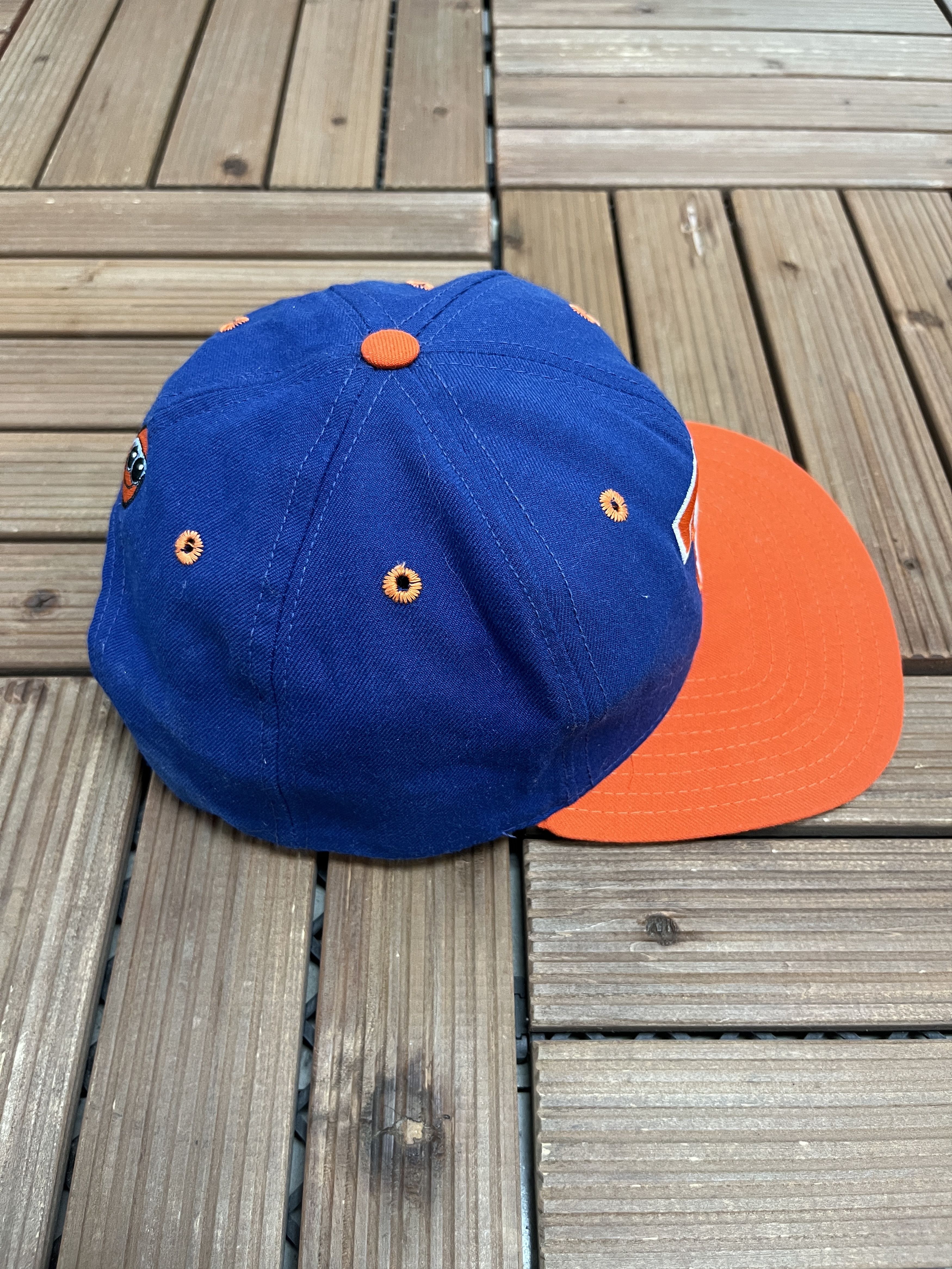 New Era × Vintage Tampa Bay Rays Durham Bulls Vintage Blue Snap Back Hat Size ONE SIZE - 4 Thumbnail
