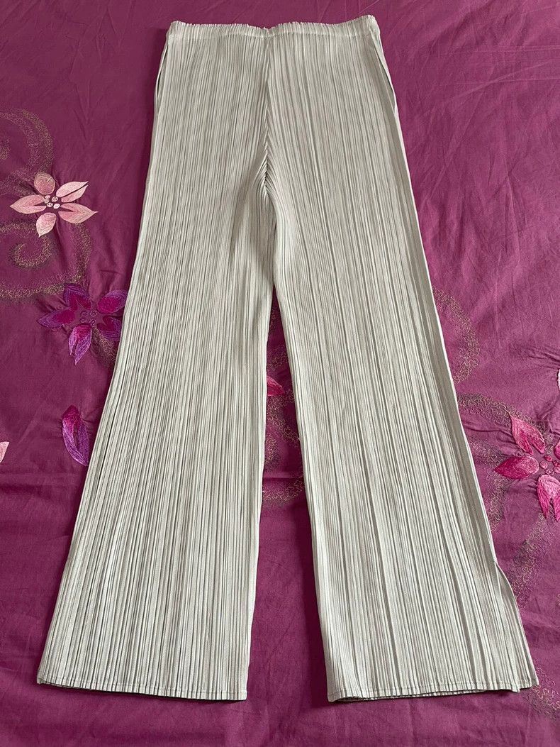 Issey Miyake Issey Miyake Grey pleated pants Size 25" / US 0 / IT 36 - 6 Thumbnail