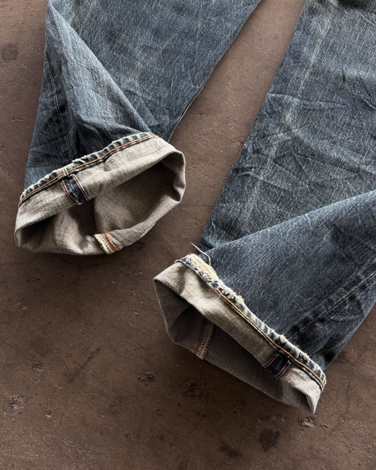 45rpm R by 45rpm Selvedge Washed Denim Jeans Size US 29 - 10 Thumbnail