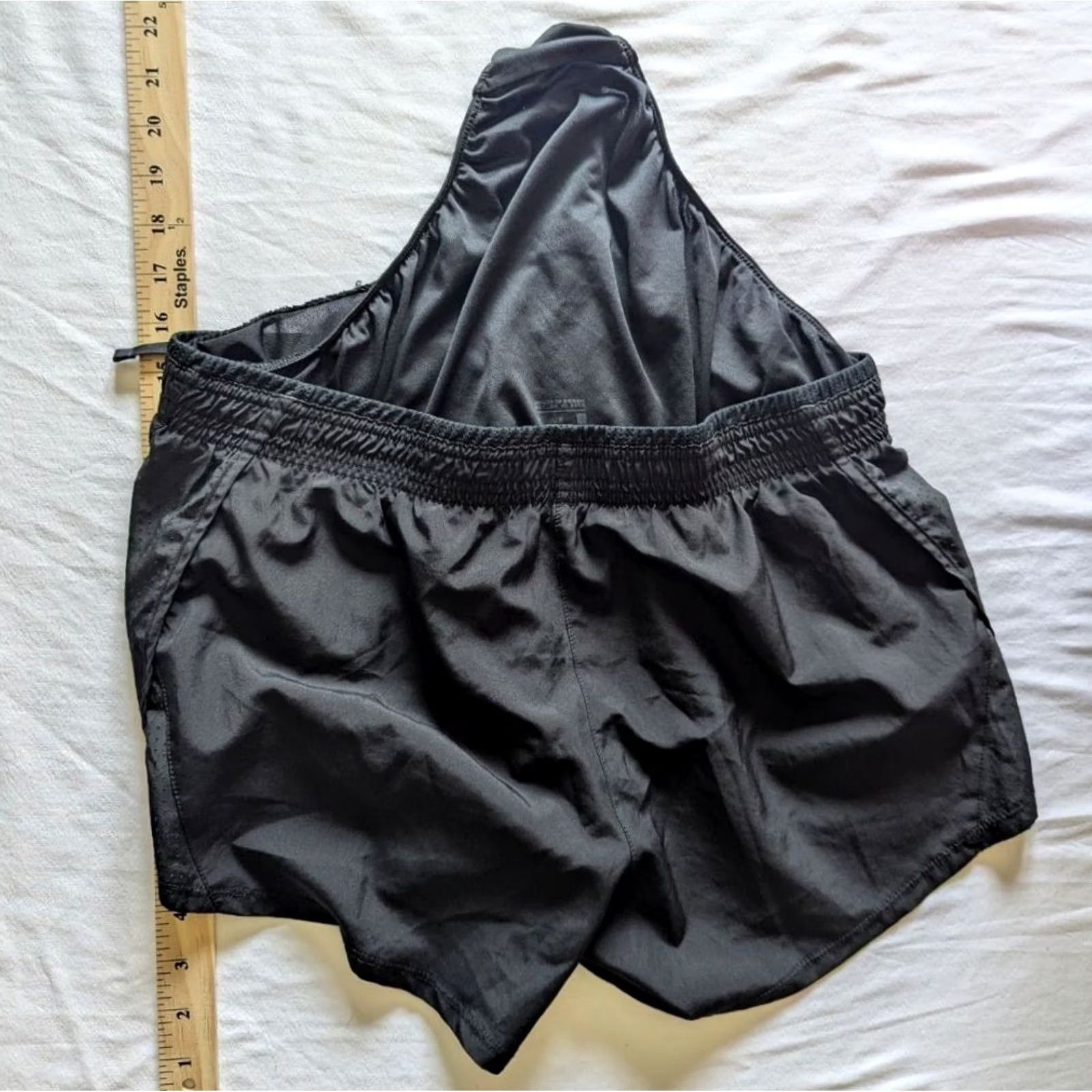 Nike Nike Running Shorts Women L Black Attached Liner EUC Athletic Athleisure Shorts Mens? Size 36" / US 14 / IT 50 - 5 Thumbnail