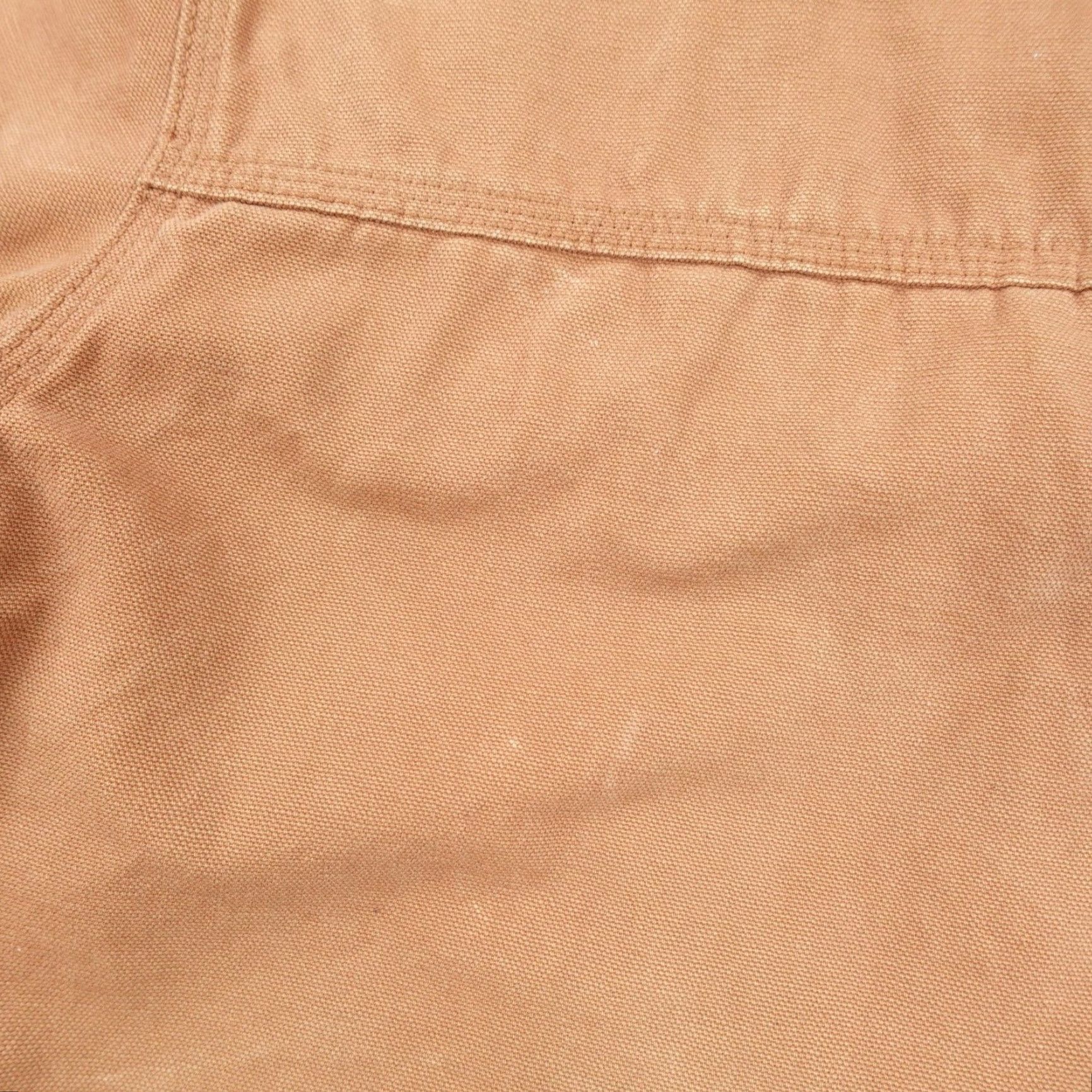 Vintage Wolverine Jacket Large Mens Brown Canvas Sherpa Lined Chore Work Coat Zip Up Size US L / EU 52-54 / 3 - 5 Thumbnail